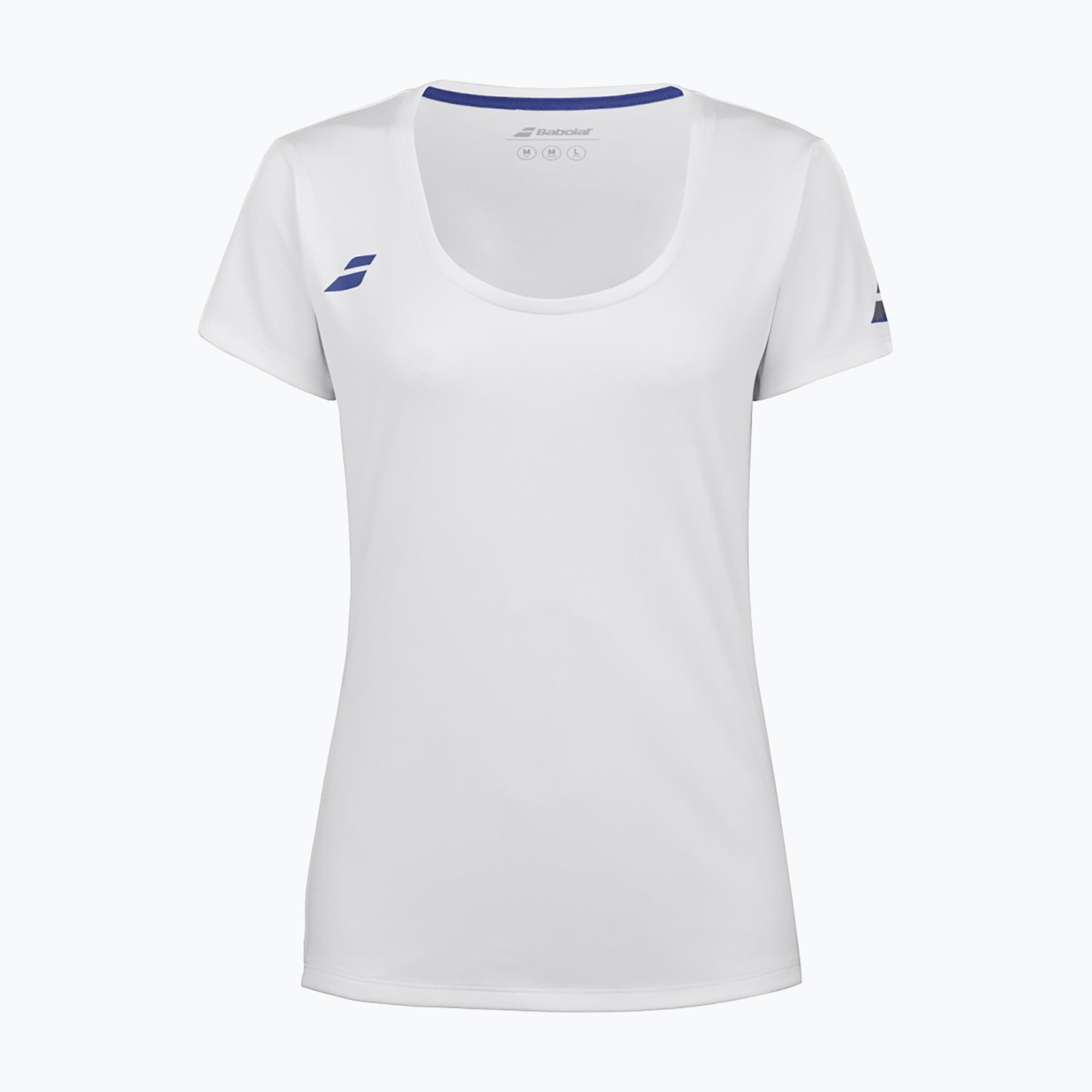 Детска тениска Babolat Play Cap Sleeve Top Jr white/white