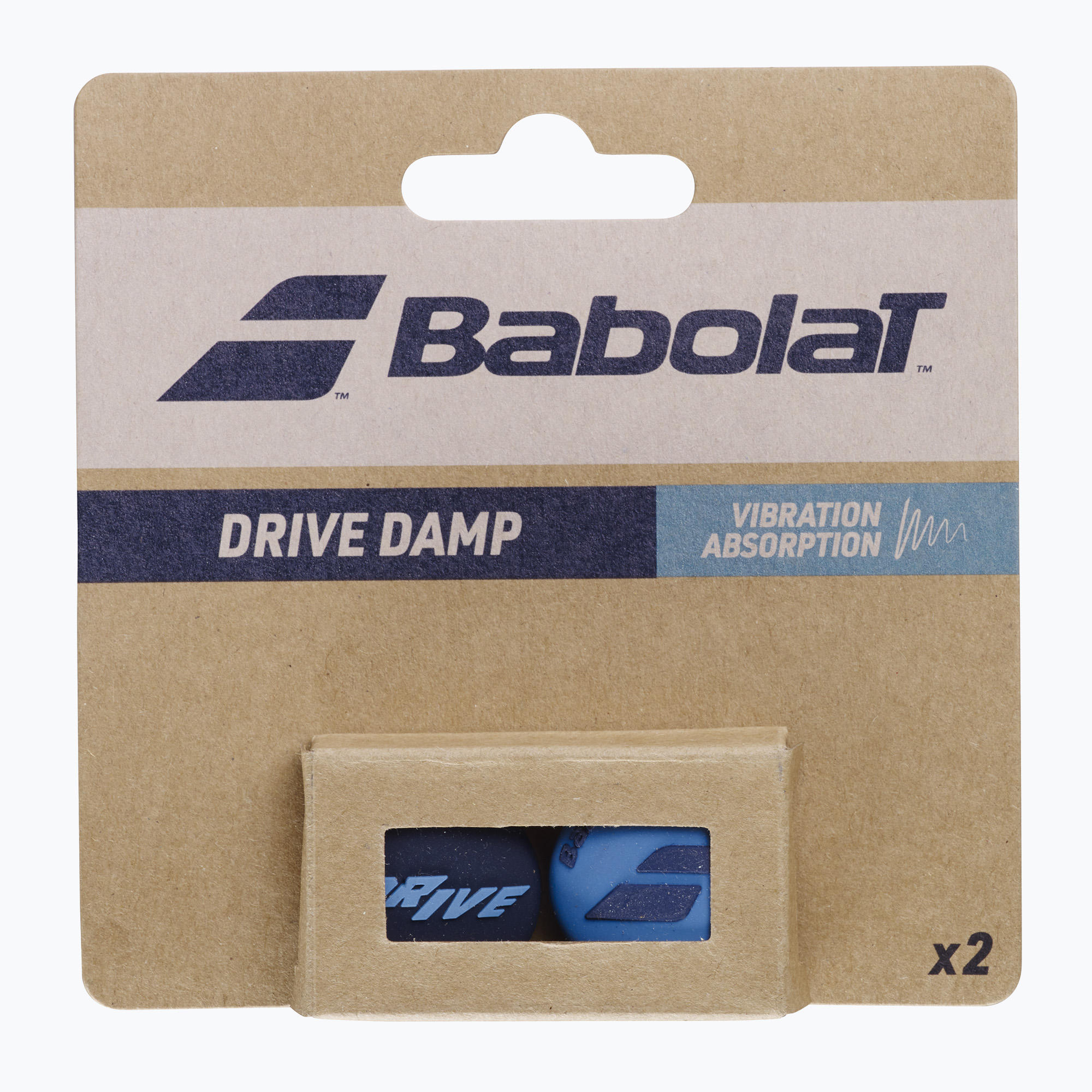 Babolat Drive Damp 2 pcs blue vibration damper