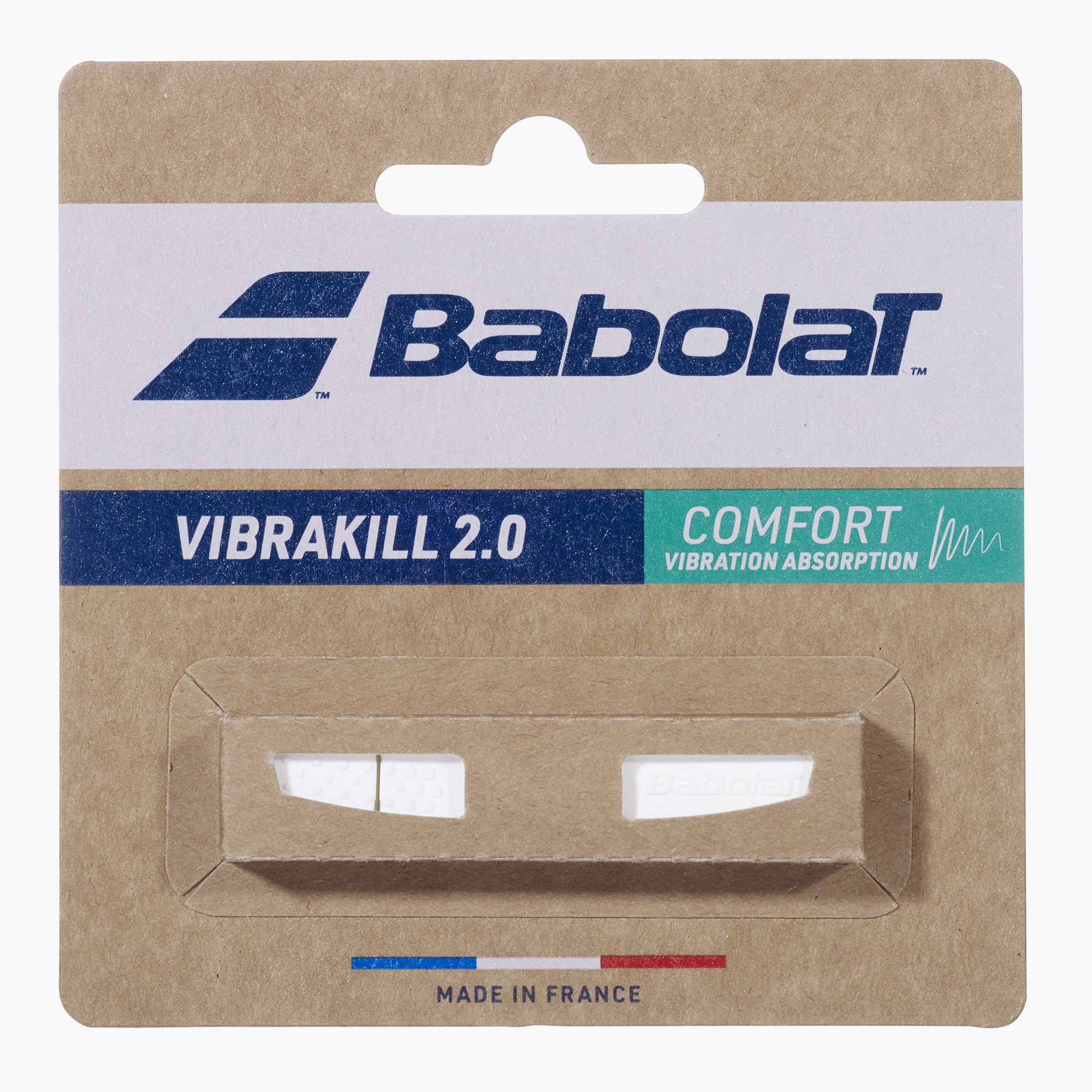 Babolat rezgéscsillapító Vibrakill 2.0 fehér (Vibrakill 2.0 700121)