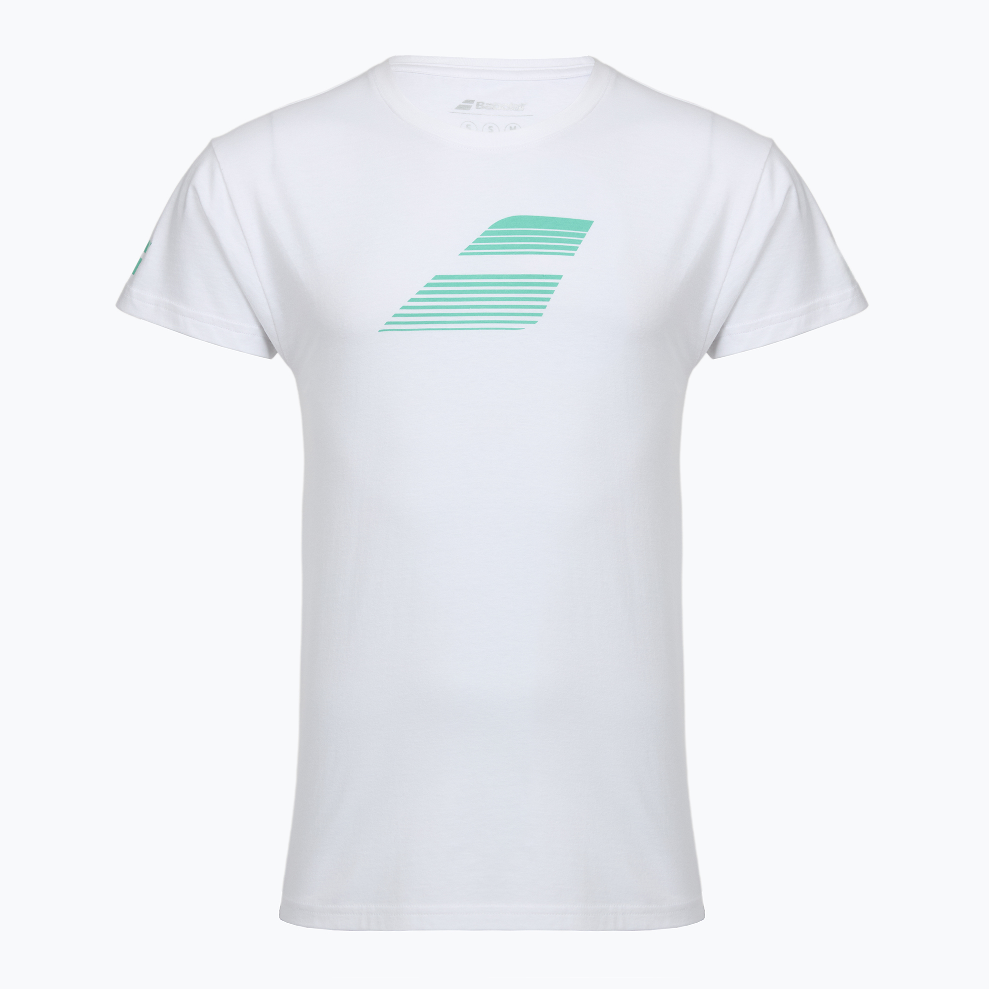 Мъжка тениска Babolat Exercise Big Flag white/white