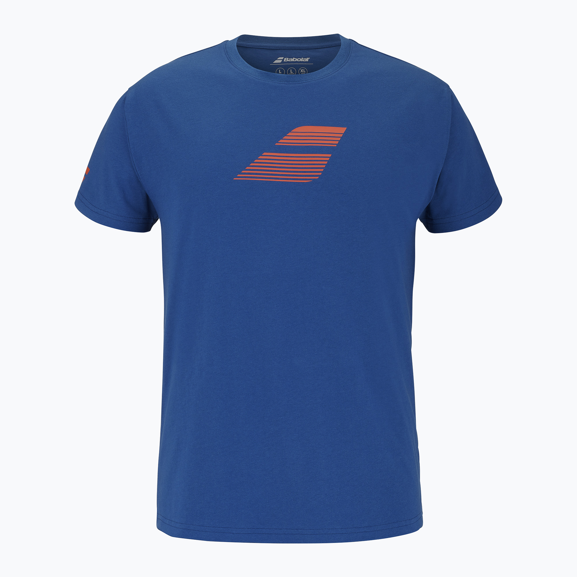 Koszulka męska Babolat Exercise Big Flag dark blue 