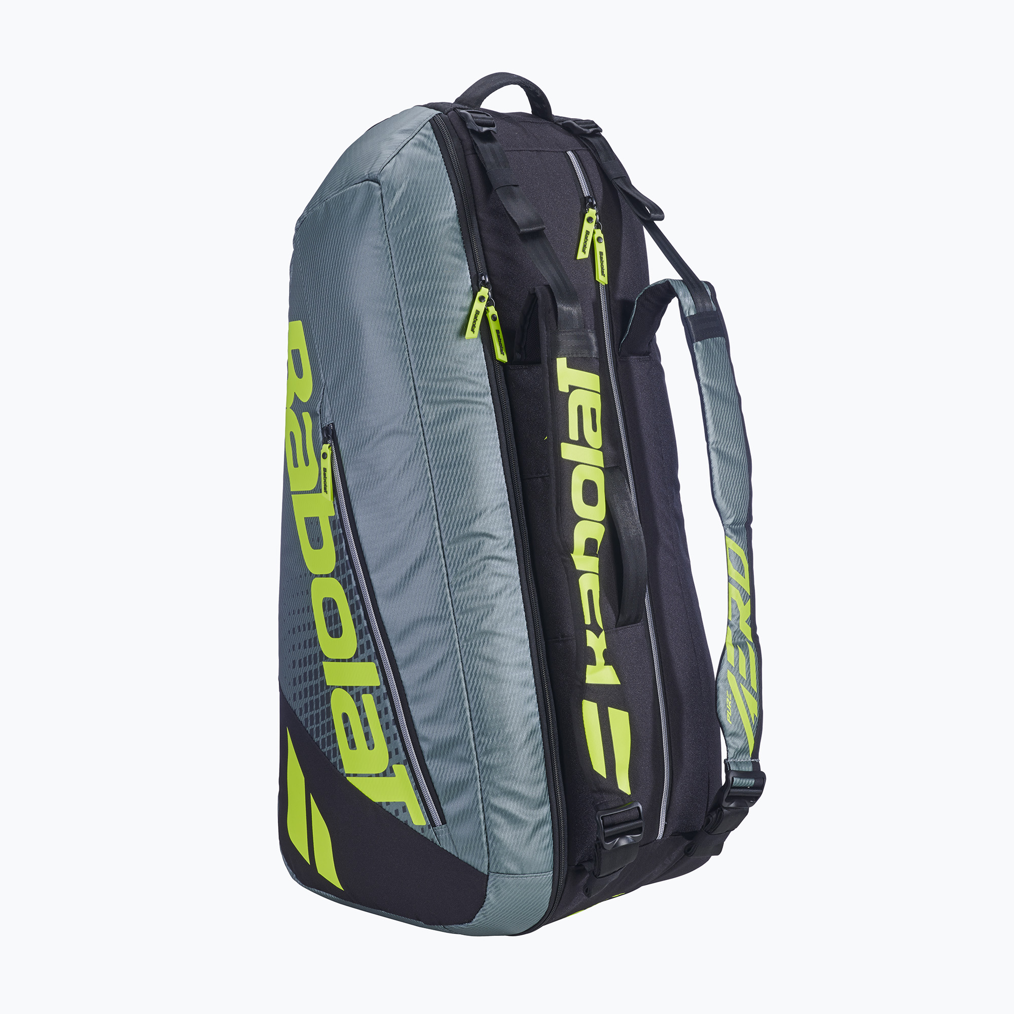 Тенис чанта Babolat RH X6 Pure Aero 60 l metallic grey/black/fluo yellow
