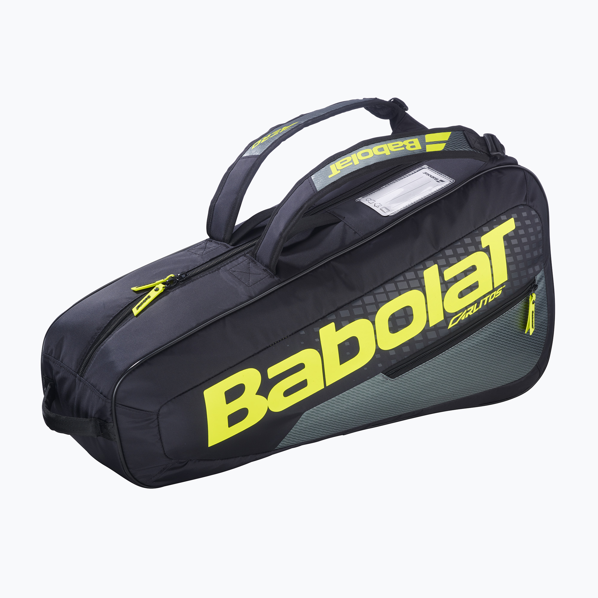 Тенис чанта Babolat RH Carlitos Junior 35 l black/fluorescent yellow