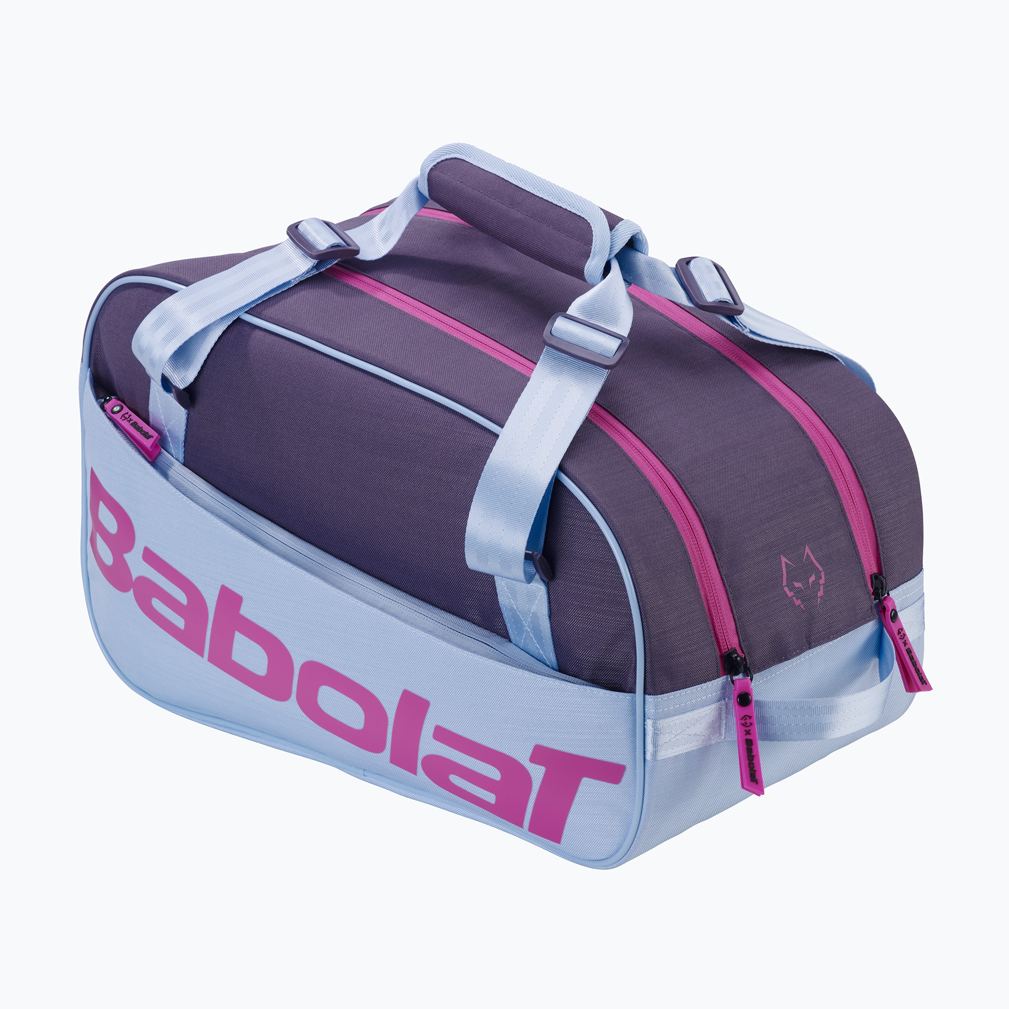 Чанта за падел Babolat Court S Juan Lebron dark purple/sky blue