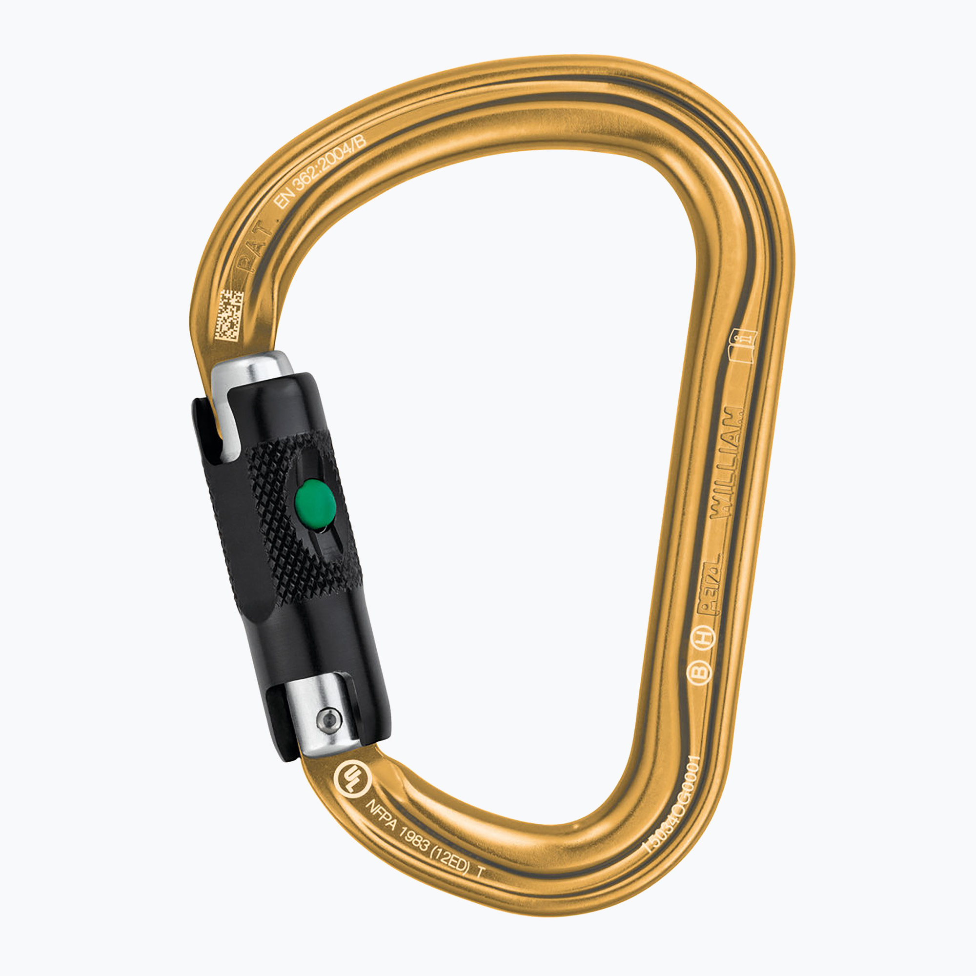 Карабинка Petzl William Ball-Lock gold