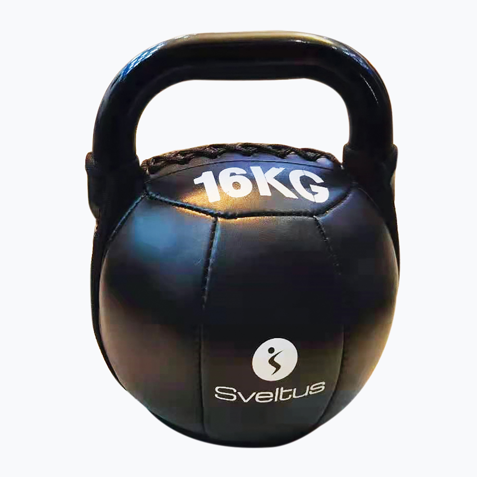 Kettlebell Sveltus Soft PU 16 kg nero (16 kg) (Soft PU 16 kg 1006)