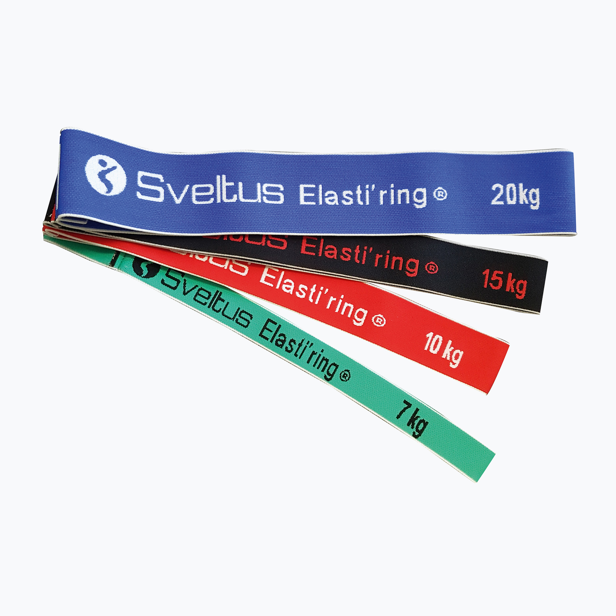 Benzi elastice pentru exerciții Sveltus 0149-0 4 szt. multicolor (0149-0)