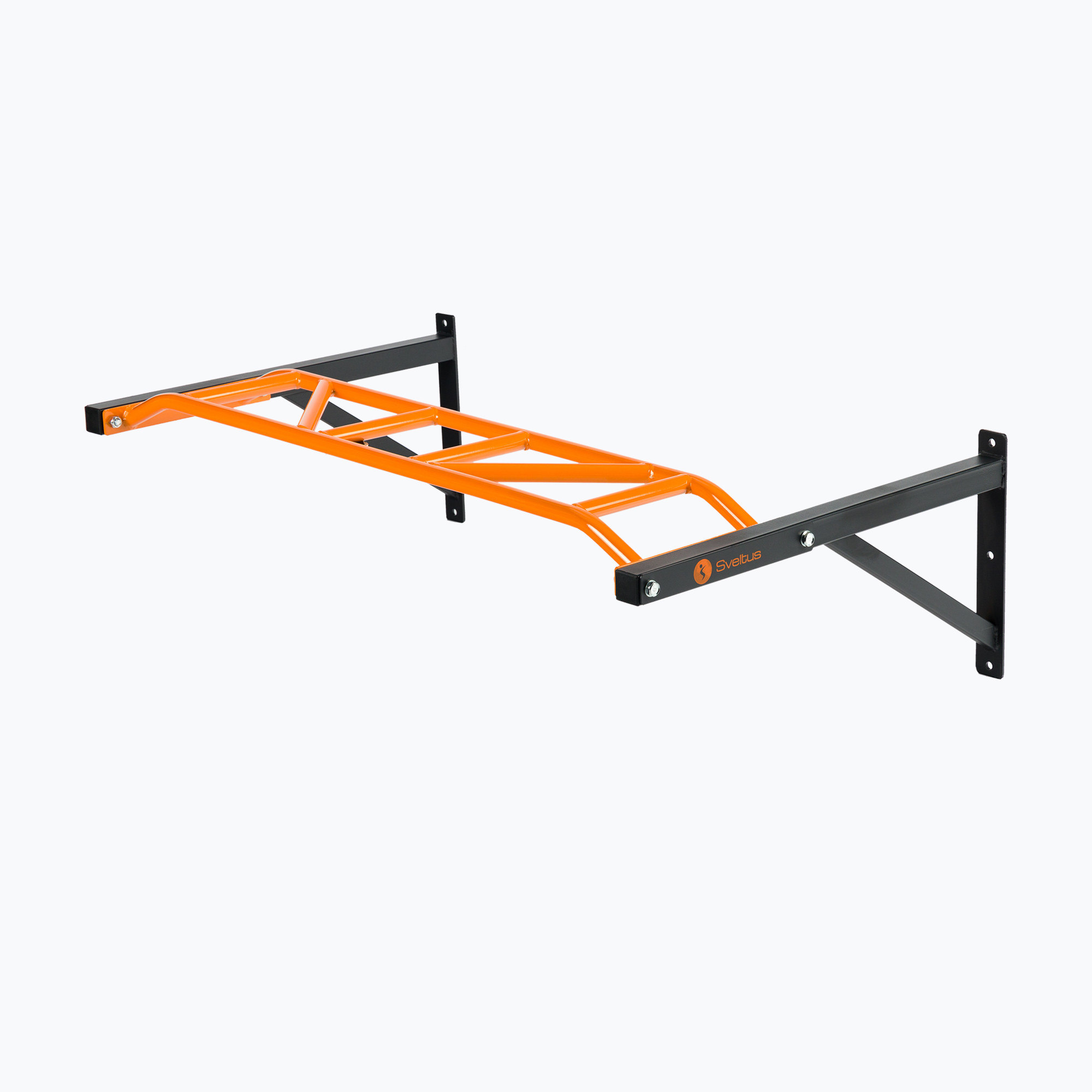 Sveltus Chin Up Rack Barra per trazioni a parete Premium arancione 2614 (Chin Up Rack Premium 2614)
