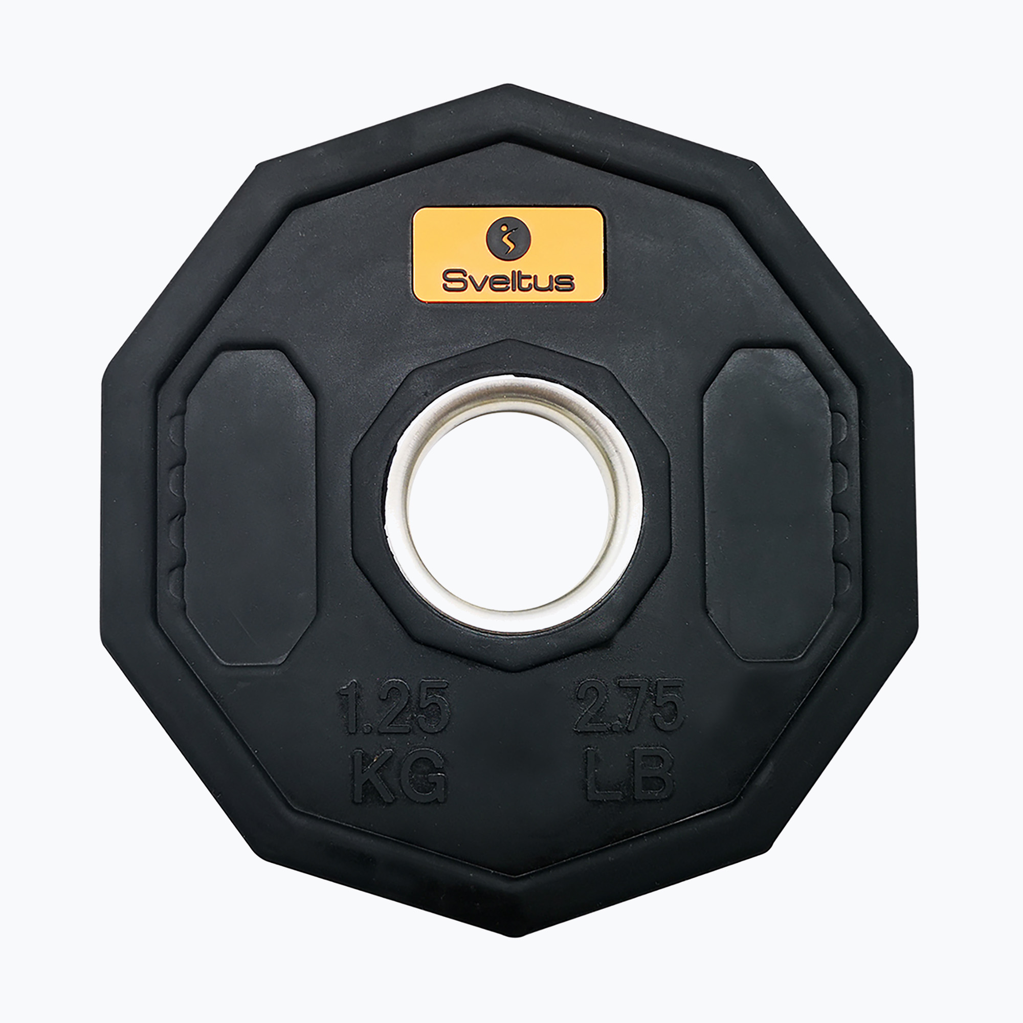 Greutate bumper de olimpiadă  Sveltus Starting Olympic 1,25 kg black (Starting Olympic 3830)