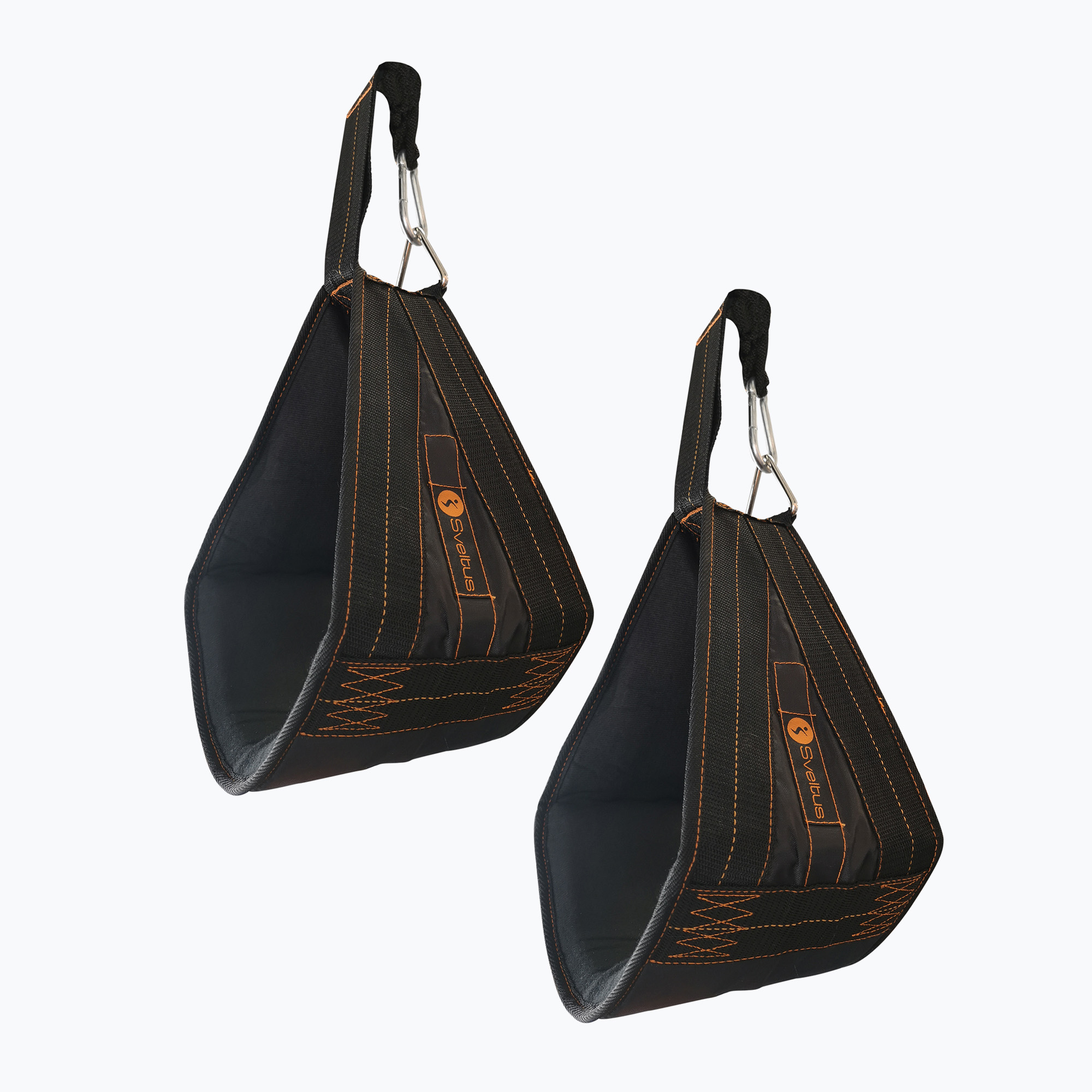 Rękawy do treningu mięśni brzucha Sveltus AB Sling x2 black 