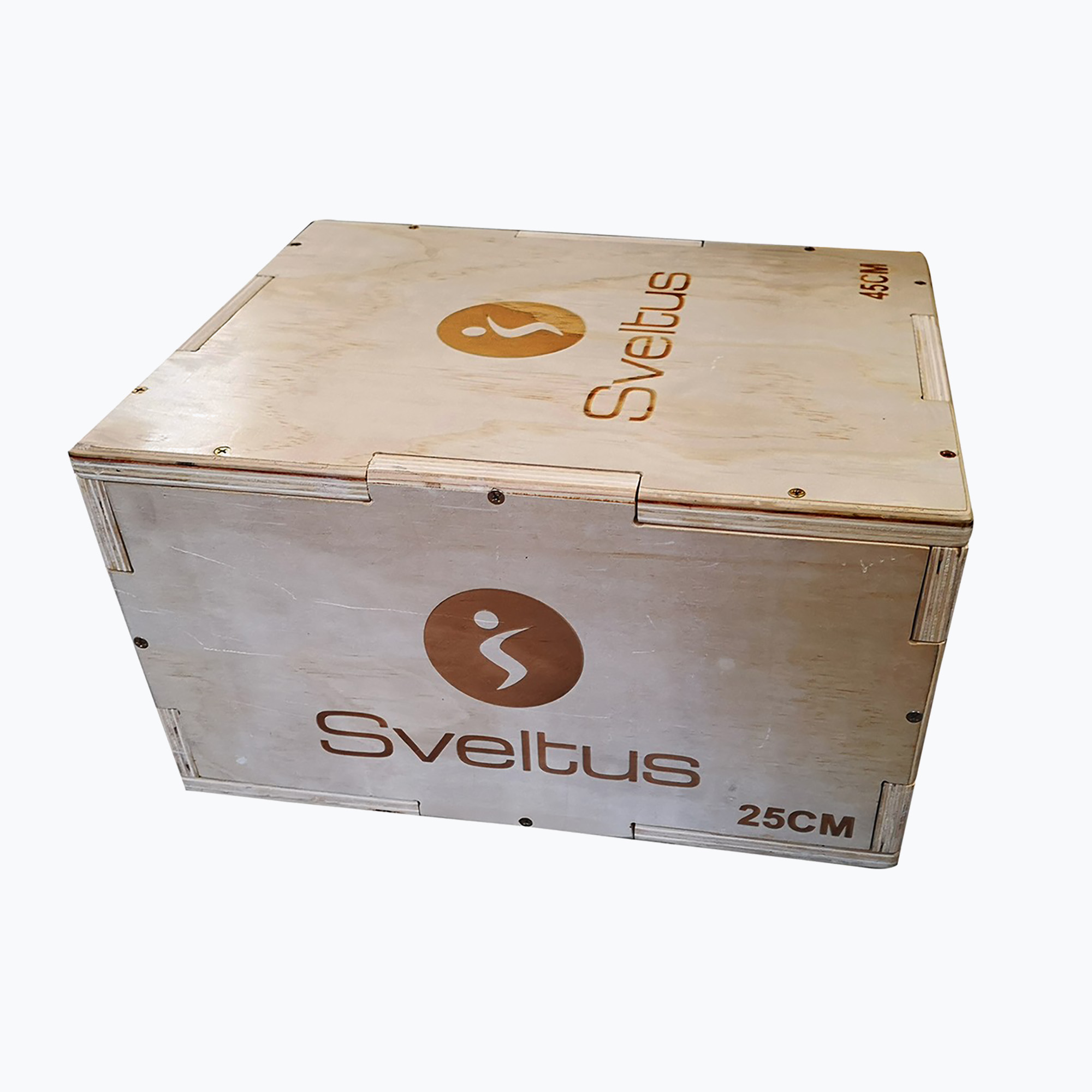Skrzynia drewniana plyometryczna mała Sveltus Wood Plyobox Small 4602 