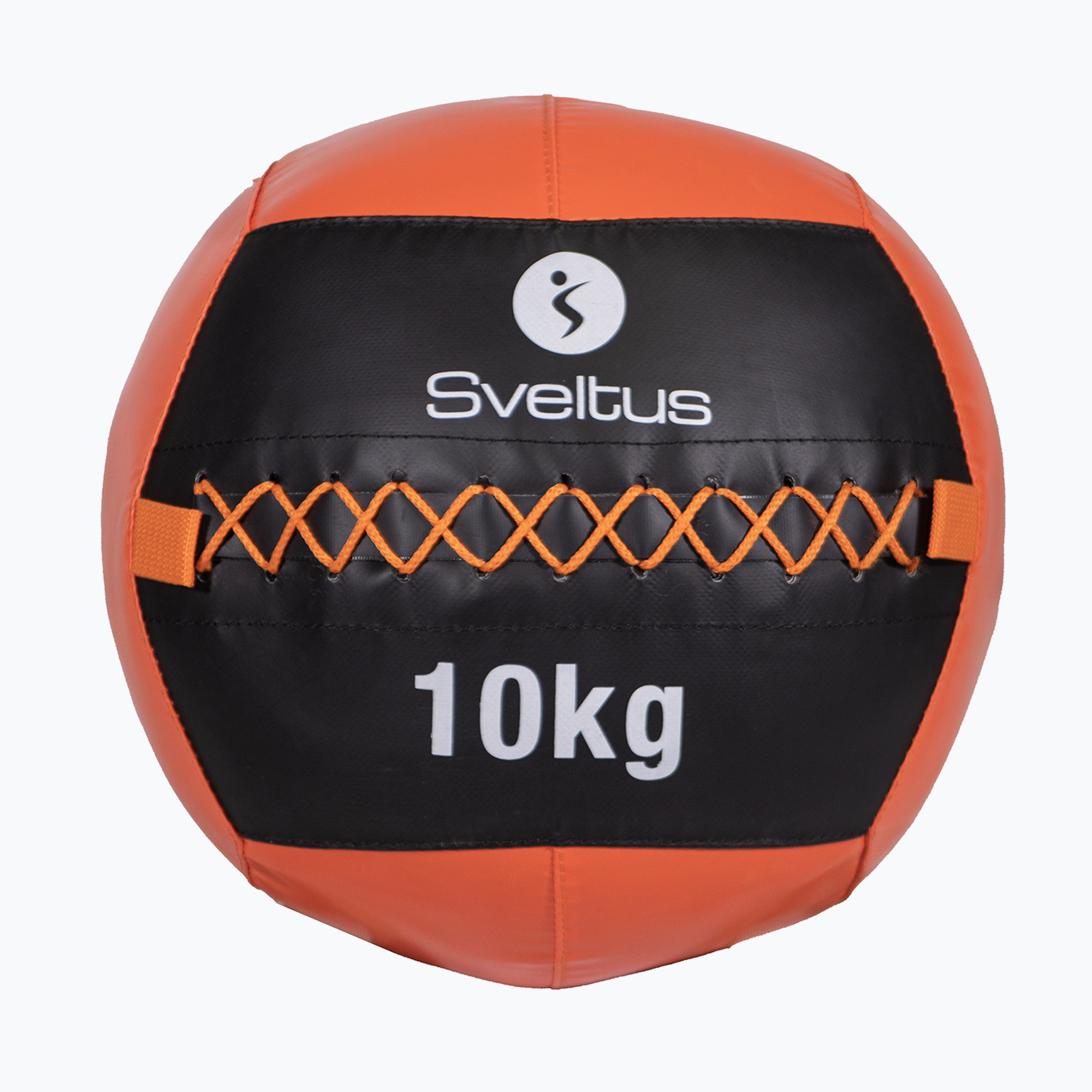 Sveltus Wall Ball 10 kg nero/rosso (10 kg) (Wall Ball 4910)