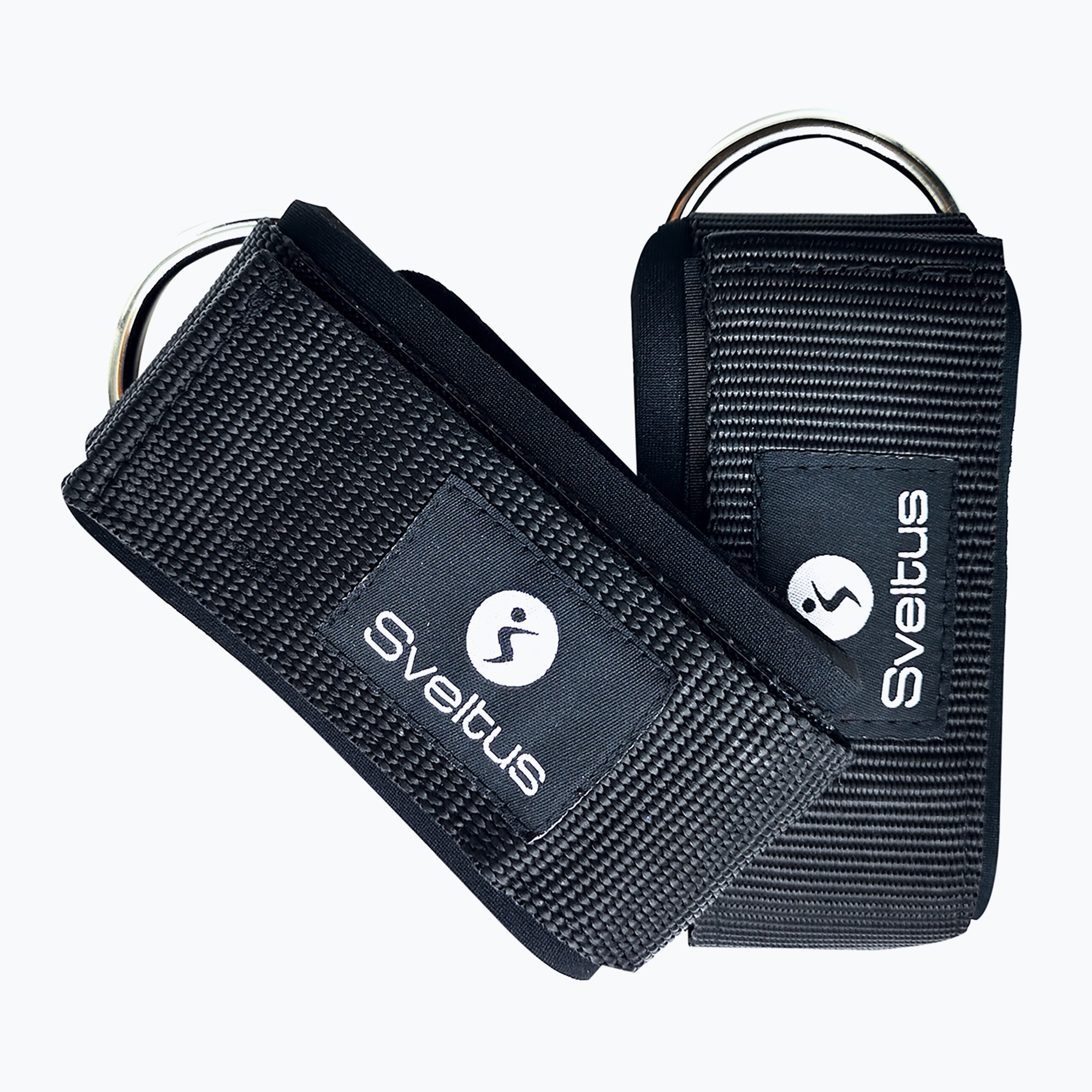Benzi de gleznă pentru ridicare Sveltus Ankle Strap 2 buc. black