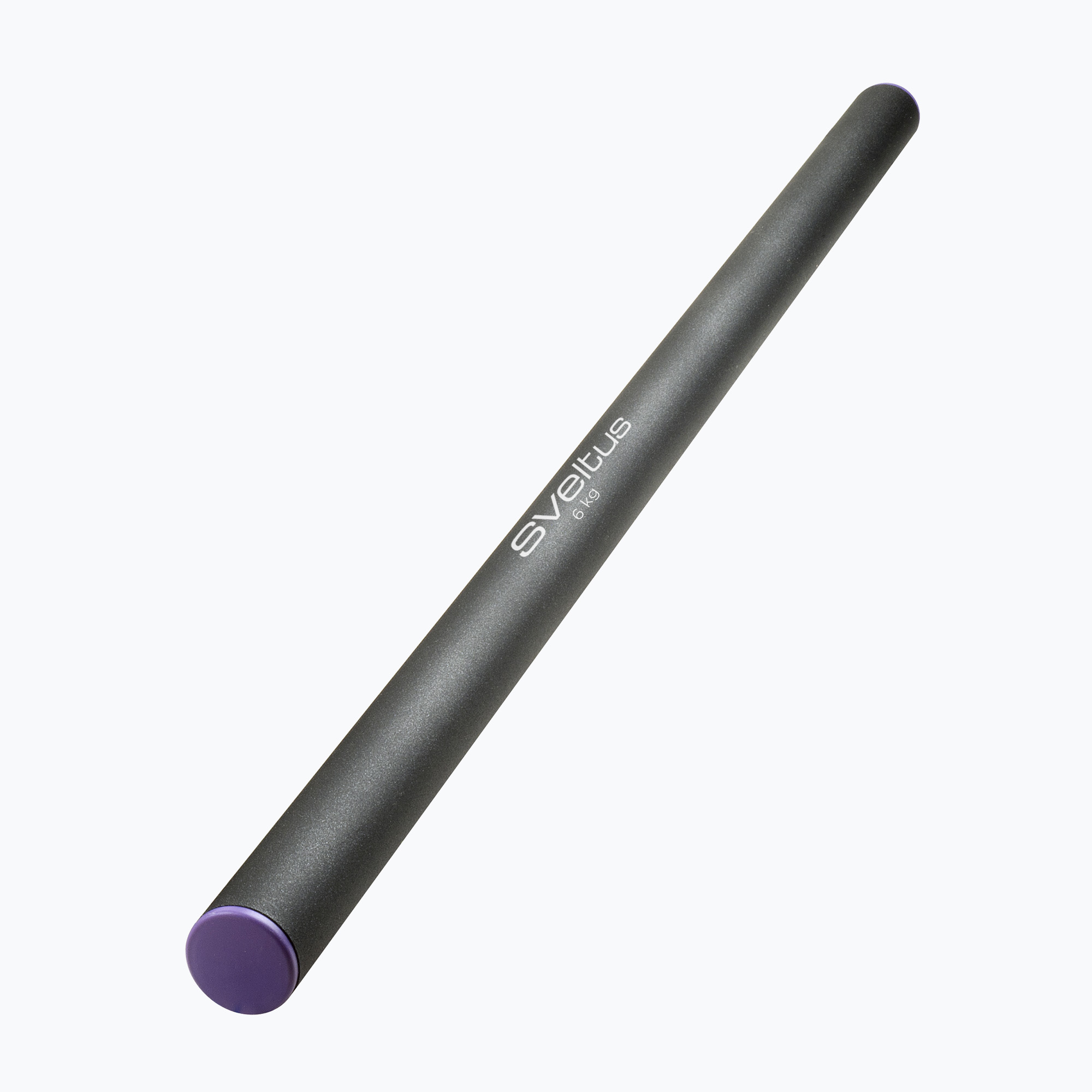 Sveltus Barra ponderata in acciaio 6 kg nero (6 kg) (Weighted Steel 7106)