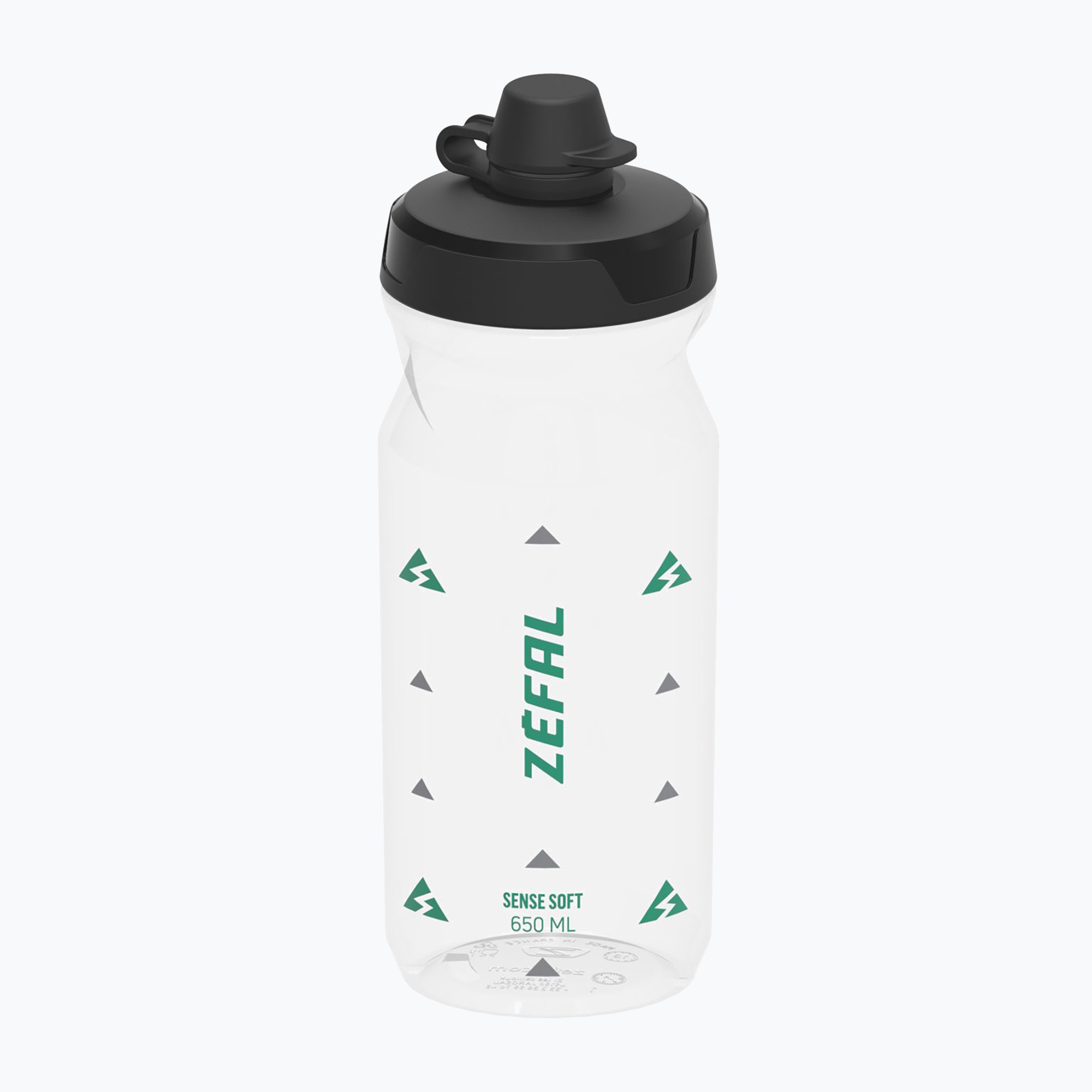 Zefal Sense Soft 65 No-Mud 650 ml полупрозрачна бутилка за велосипед