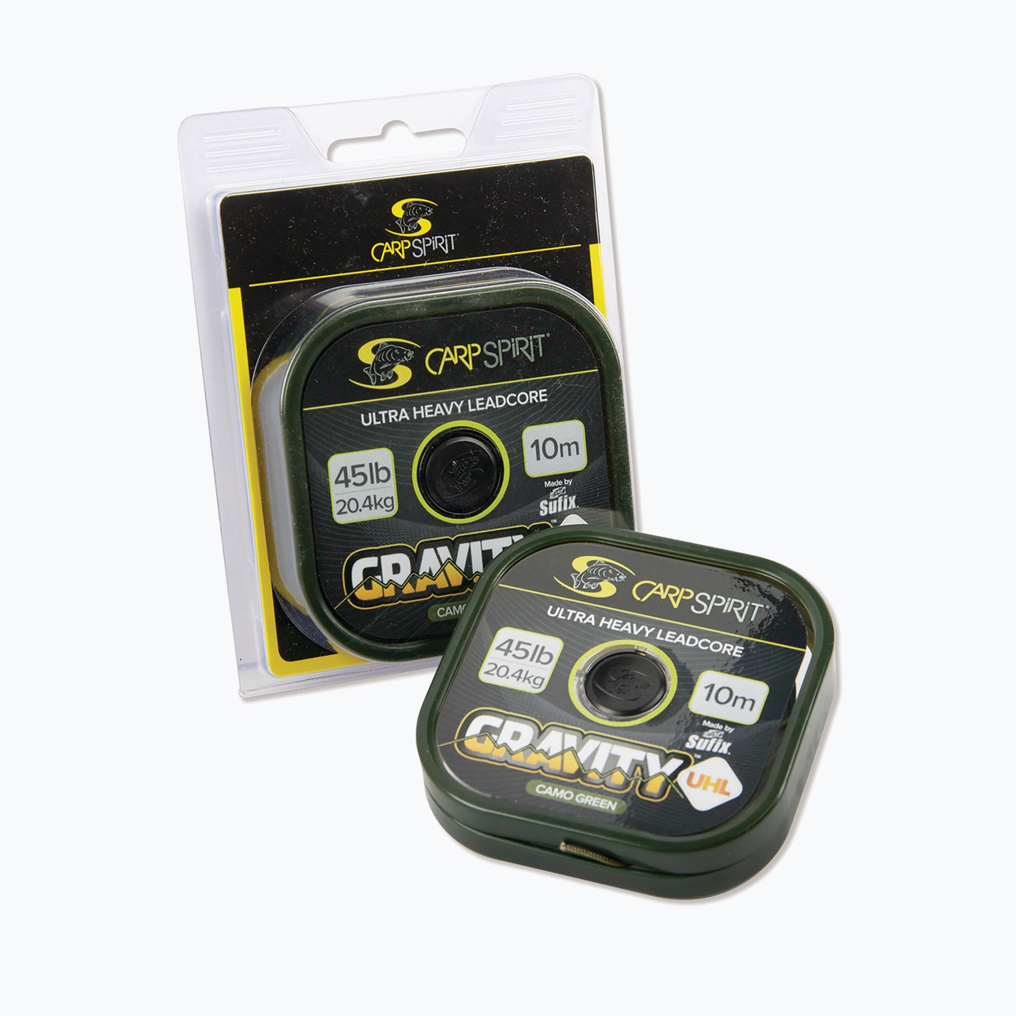 Leadcore Carp Spirit Gravity Uhl green ACS640044 (45 lb / 10 m)