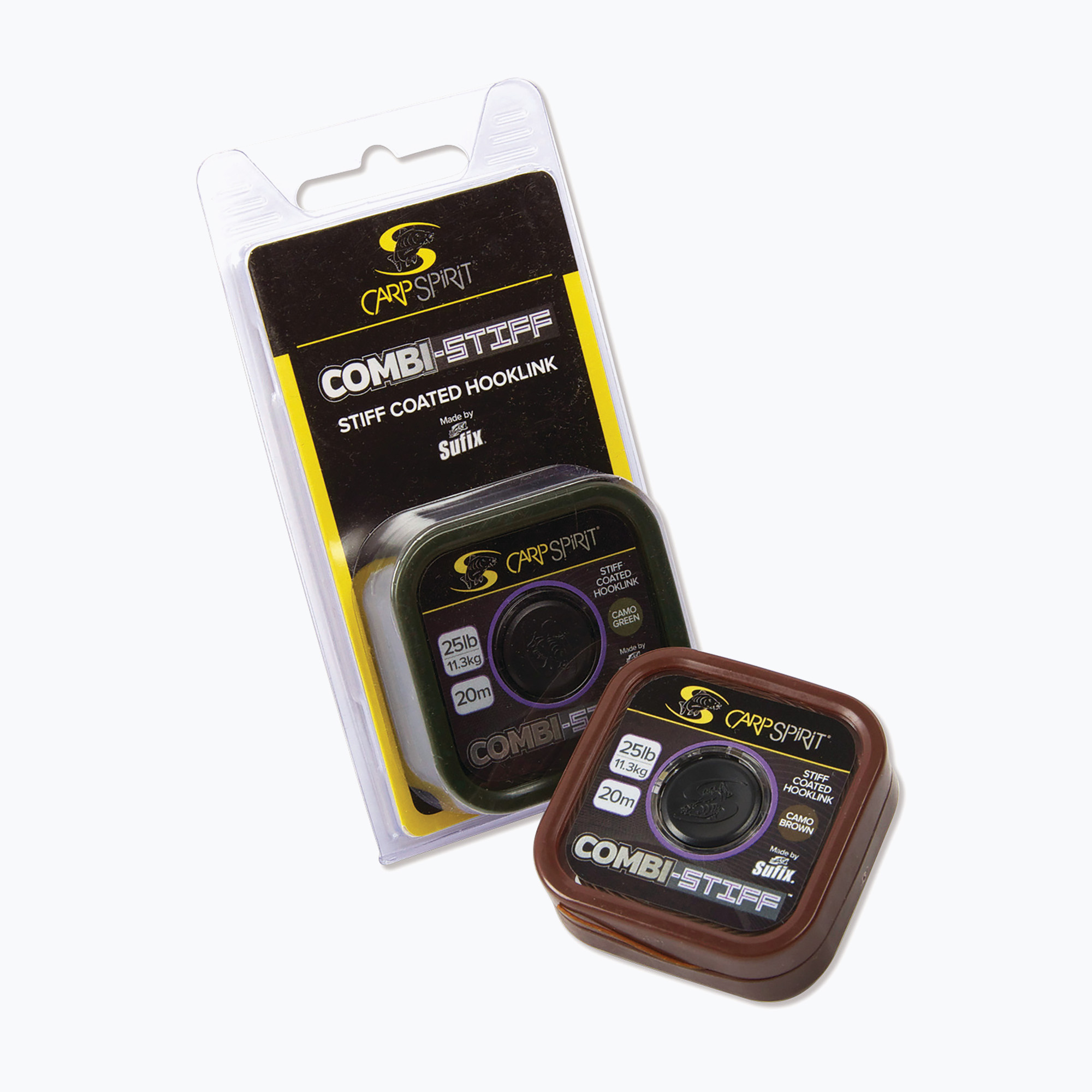 Fonott előke Carp Spirit Combi Stiff 20M zöld ACS640074 (Combi Stiff 20M ACS640075)