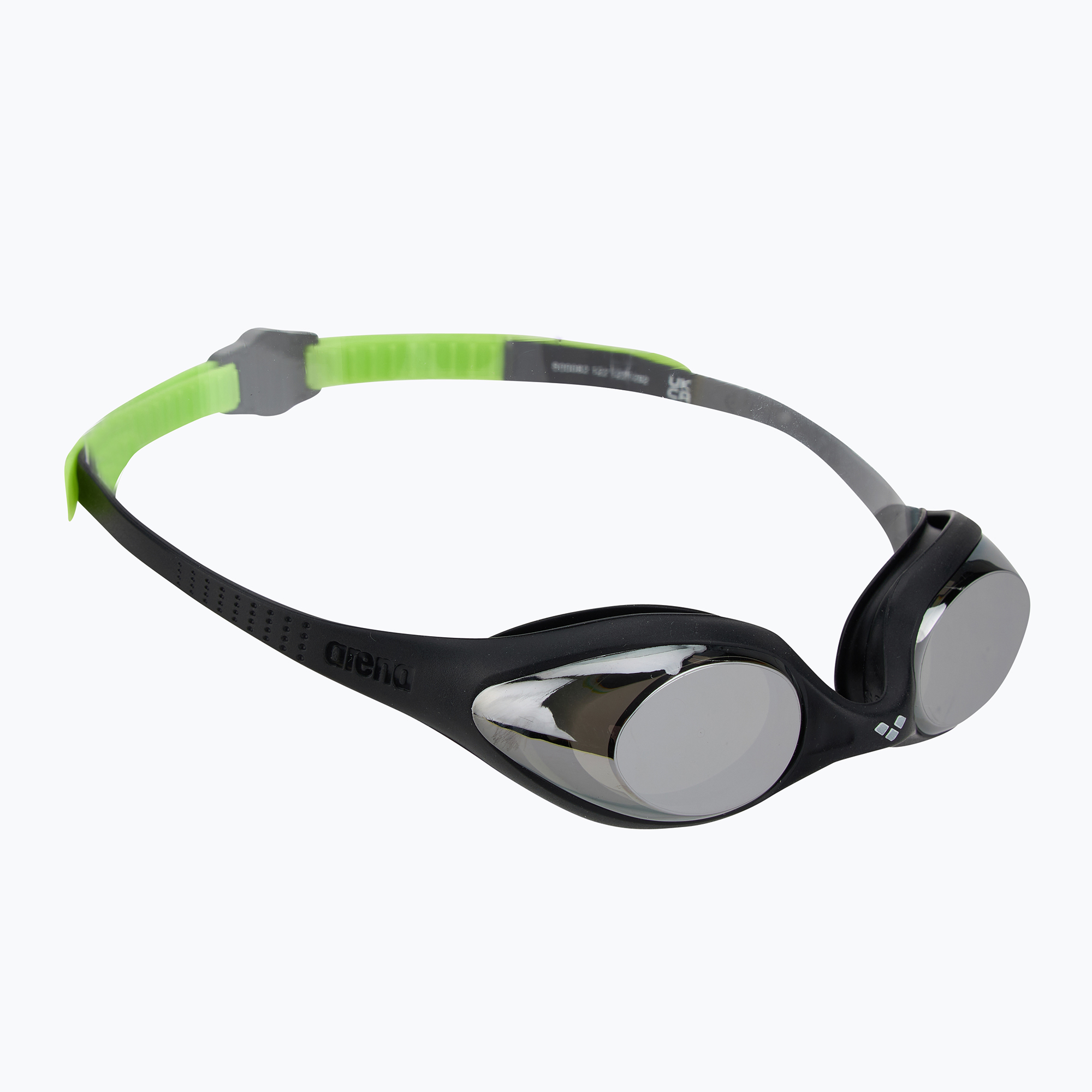 Детски очила за плуване arena Spider JR Mirror black/silver/green