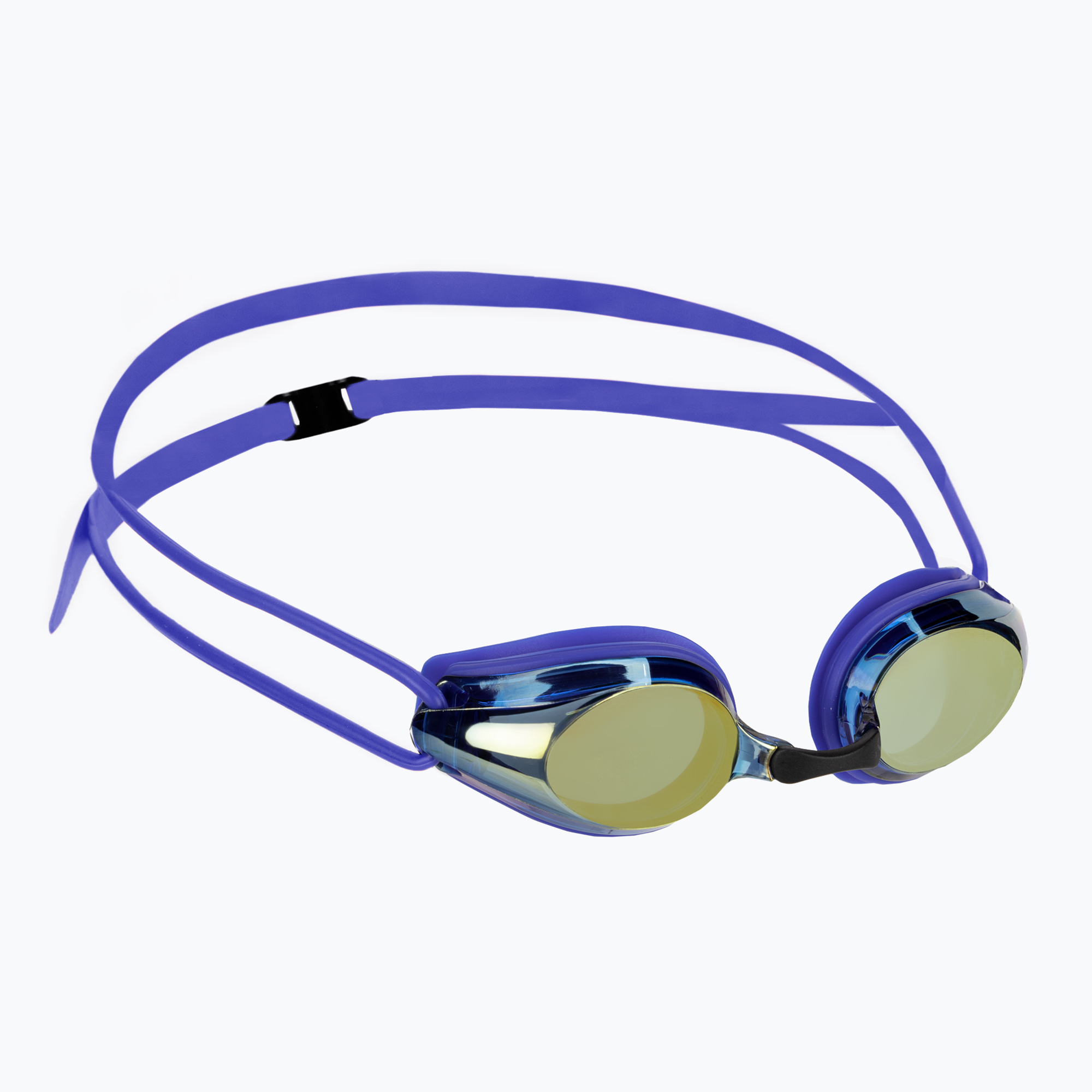 Detské plavecké okuliare arena Tracks JR Mirror blueyellowcopper/blue/blue (Tracks JR Mirror 1E560/73)