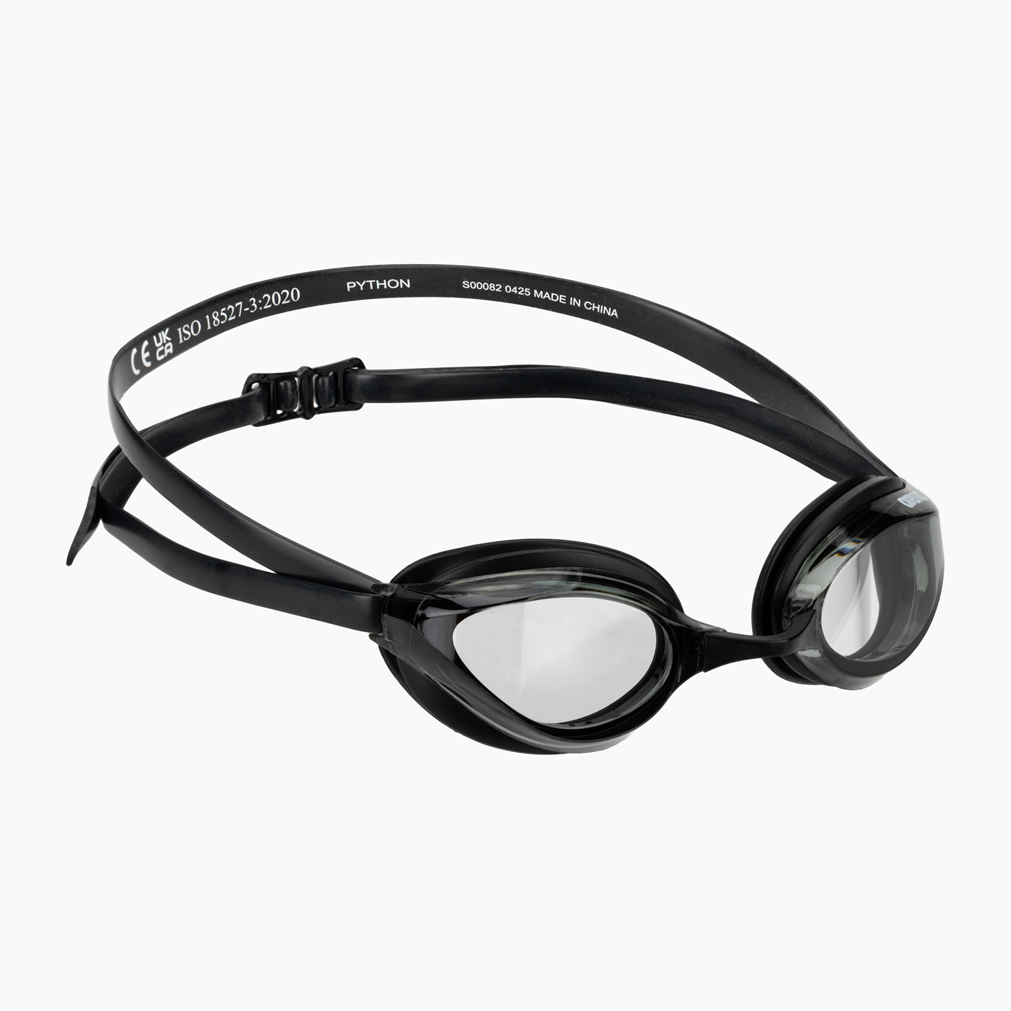 Plavecké okuliare arena Python smoke/black