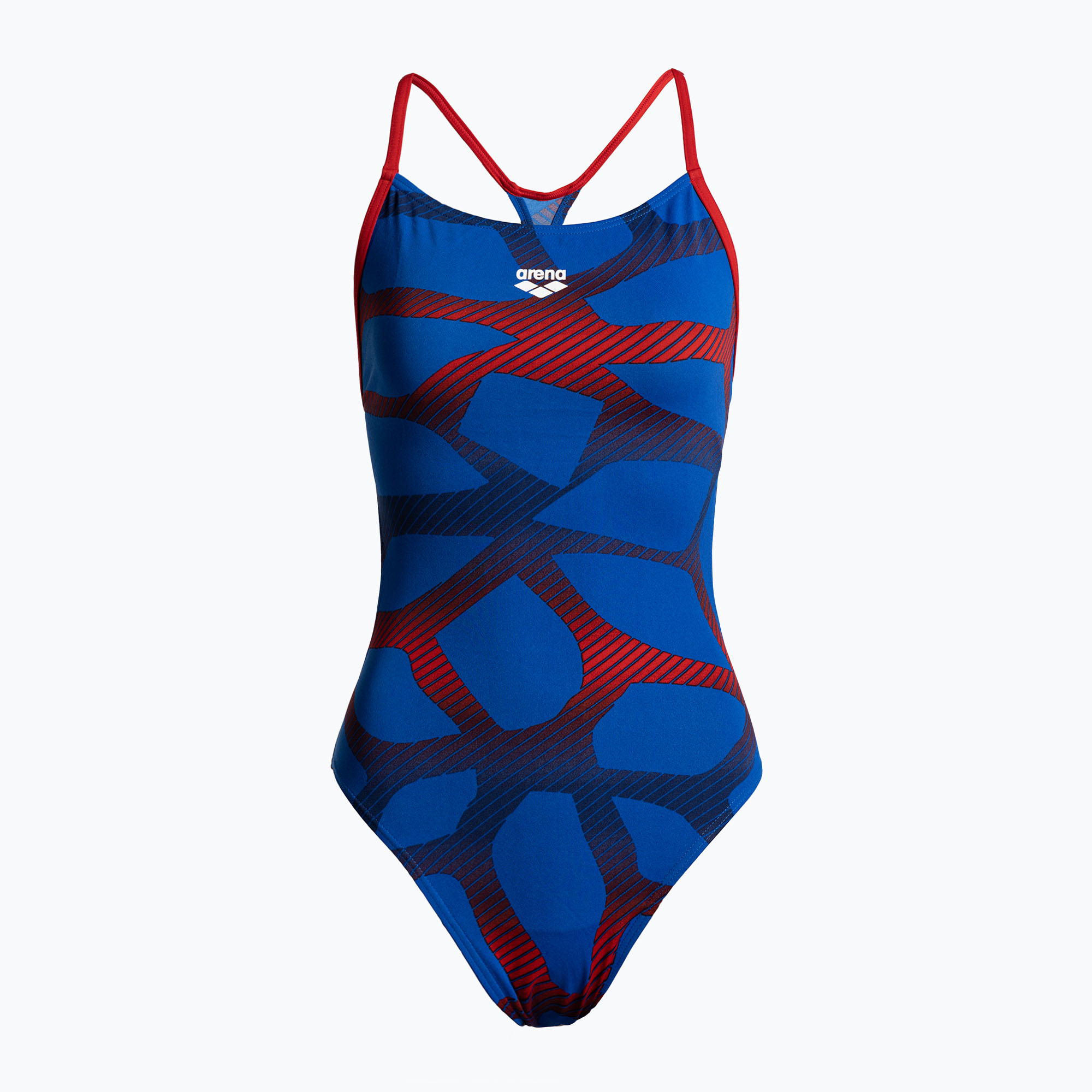 Costume da bagno intero donna arena Spider Booster Back One Piece royal/red (32 FR) (Spider Booster Back One Piece 000060/724)