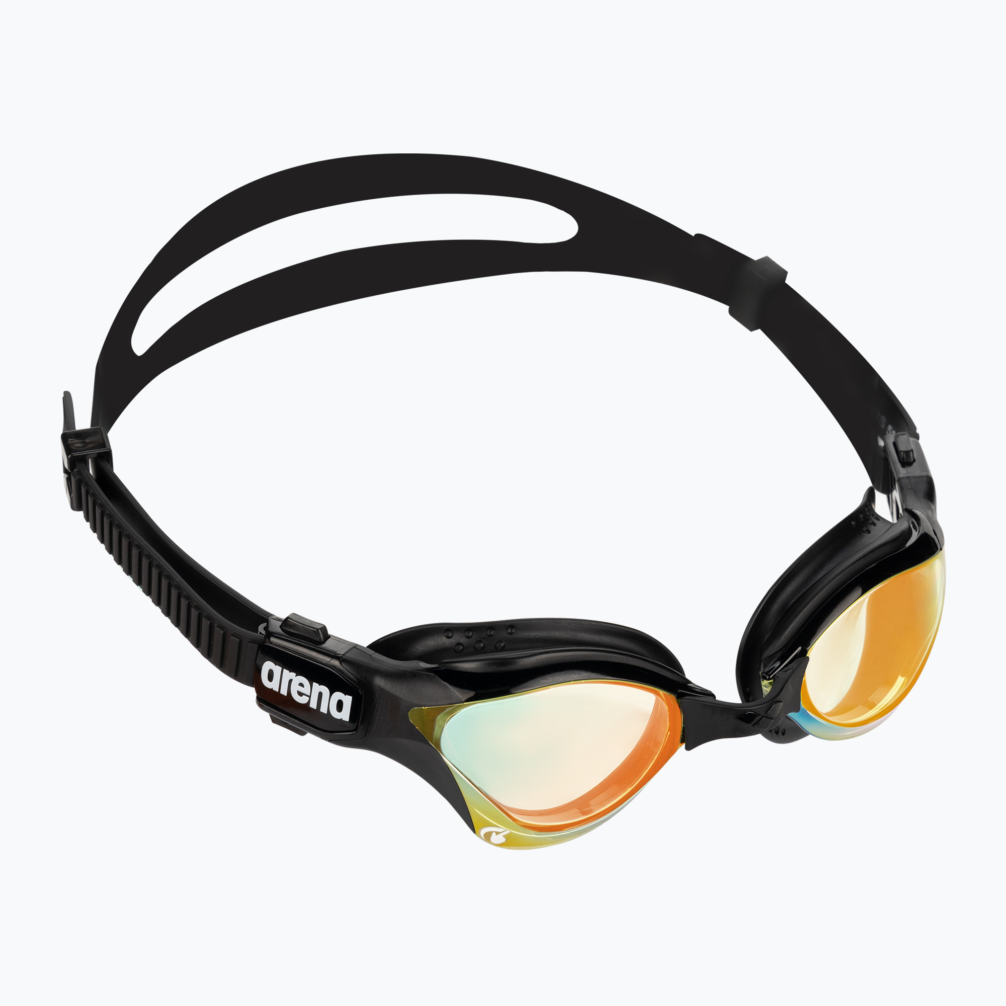 Okulary do pływania arena Cobra Tri Swipe Mirror yellow copper/black 