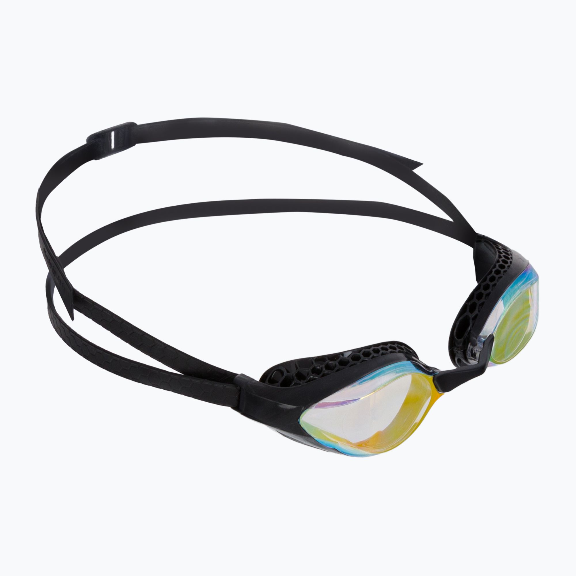 Okulary do pływania arena Air-Speed Mirror yellow copper/black 