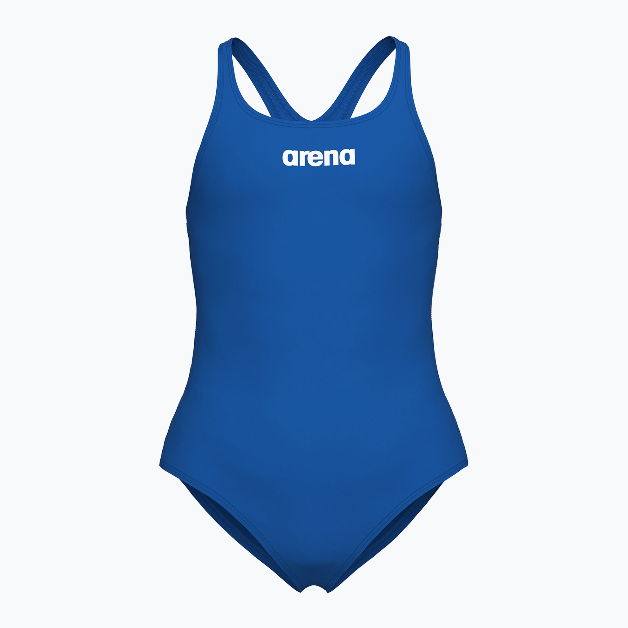 Детски цял бански костюм arena Team Swim Pro Solid royal/white