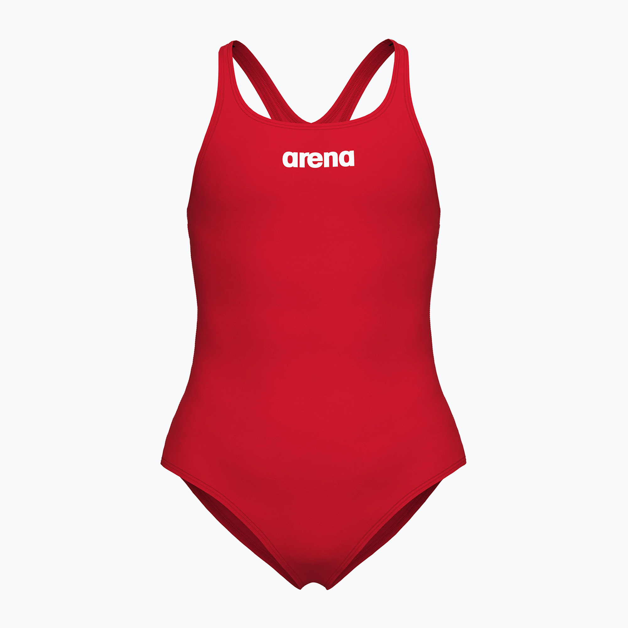 Детски цял бански костюм arena Team Swim Pro Solid red/white