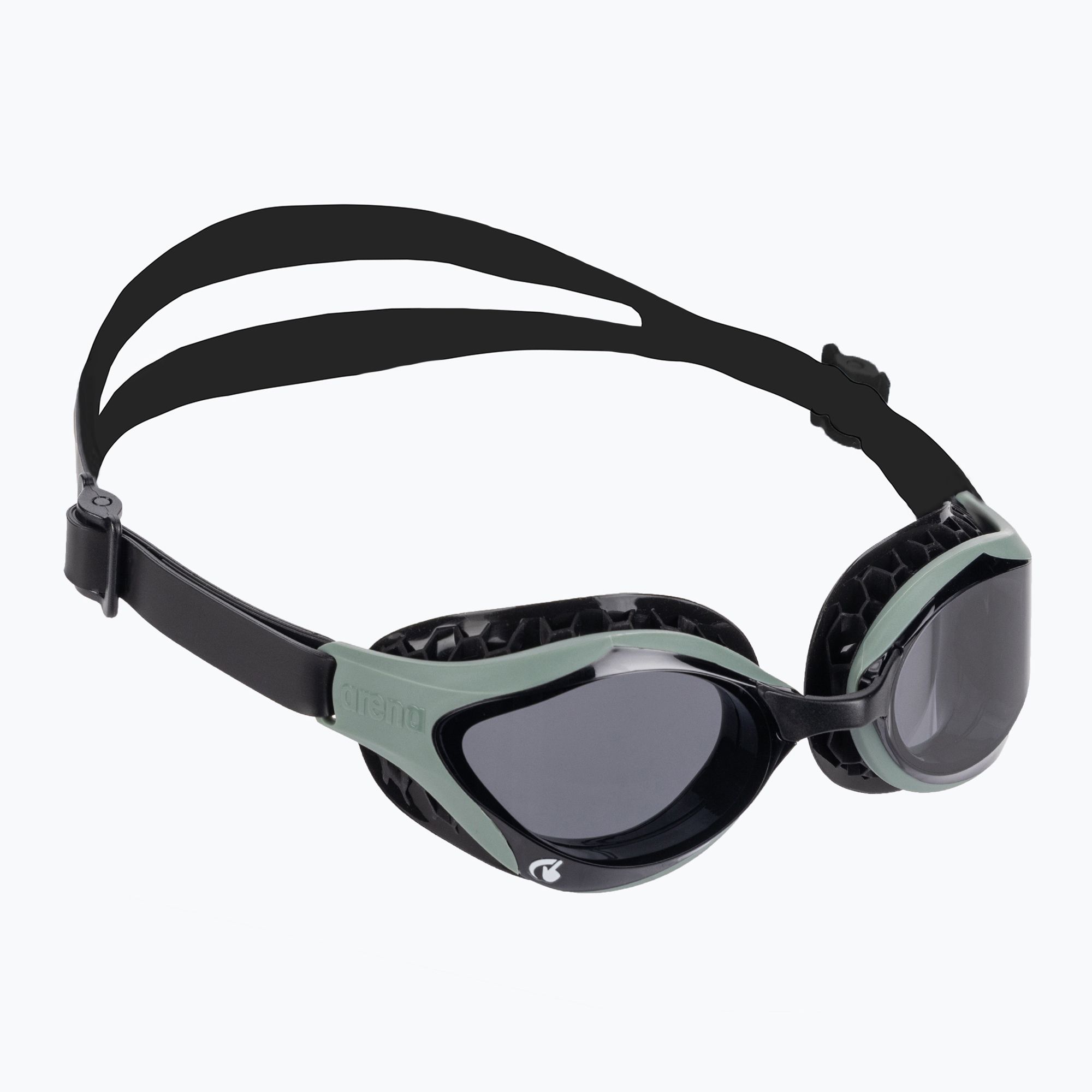 Okulary do pływania arena Air Bold Swipe smoke/dark olive/black 