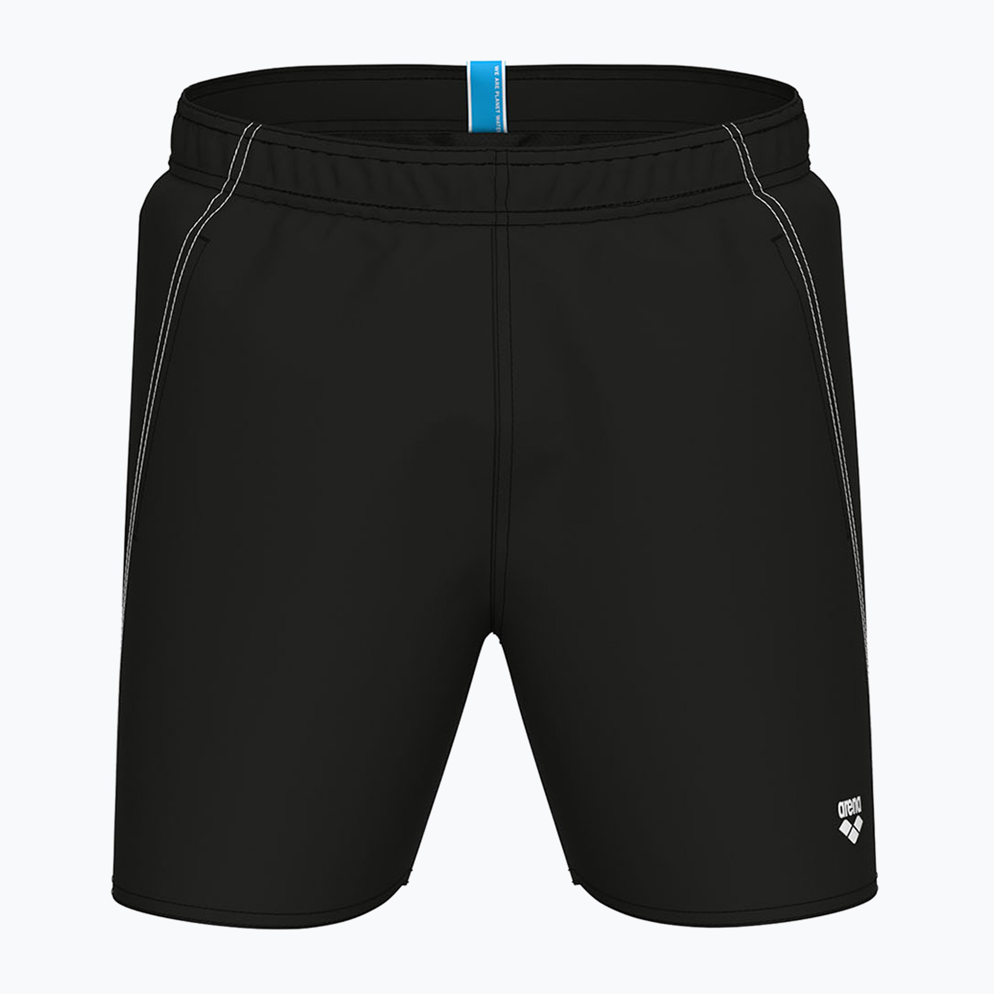 Szorty kąpielowe męskie arena Fundamentals Boxer R black/white 