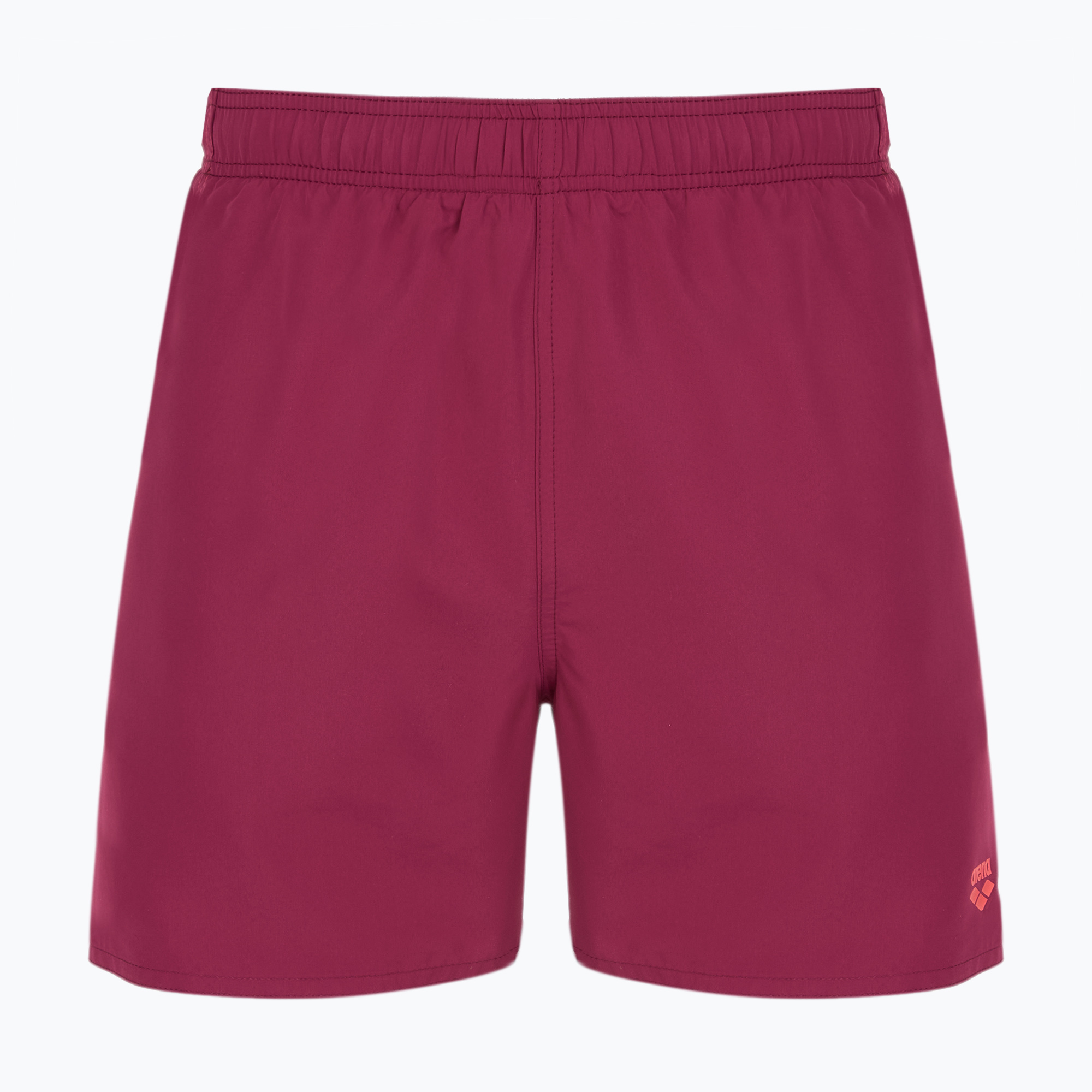 Мъжки бански шорти Arena Fundamentals Boxer R тъмнолилаво/калипсо корал