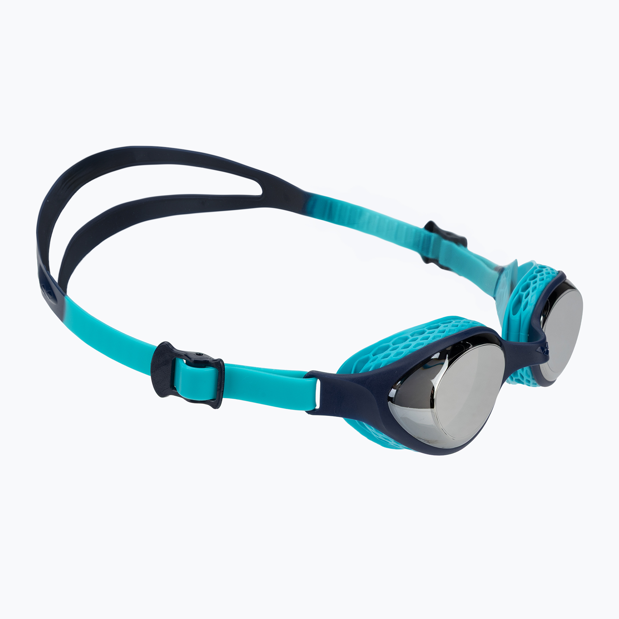 Detské plavecké okuliare arena Air Jr Mirror silver/navy/water