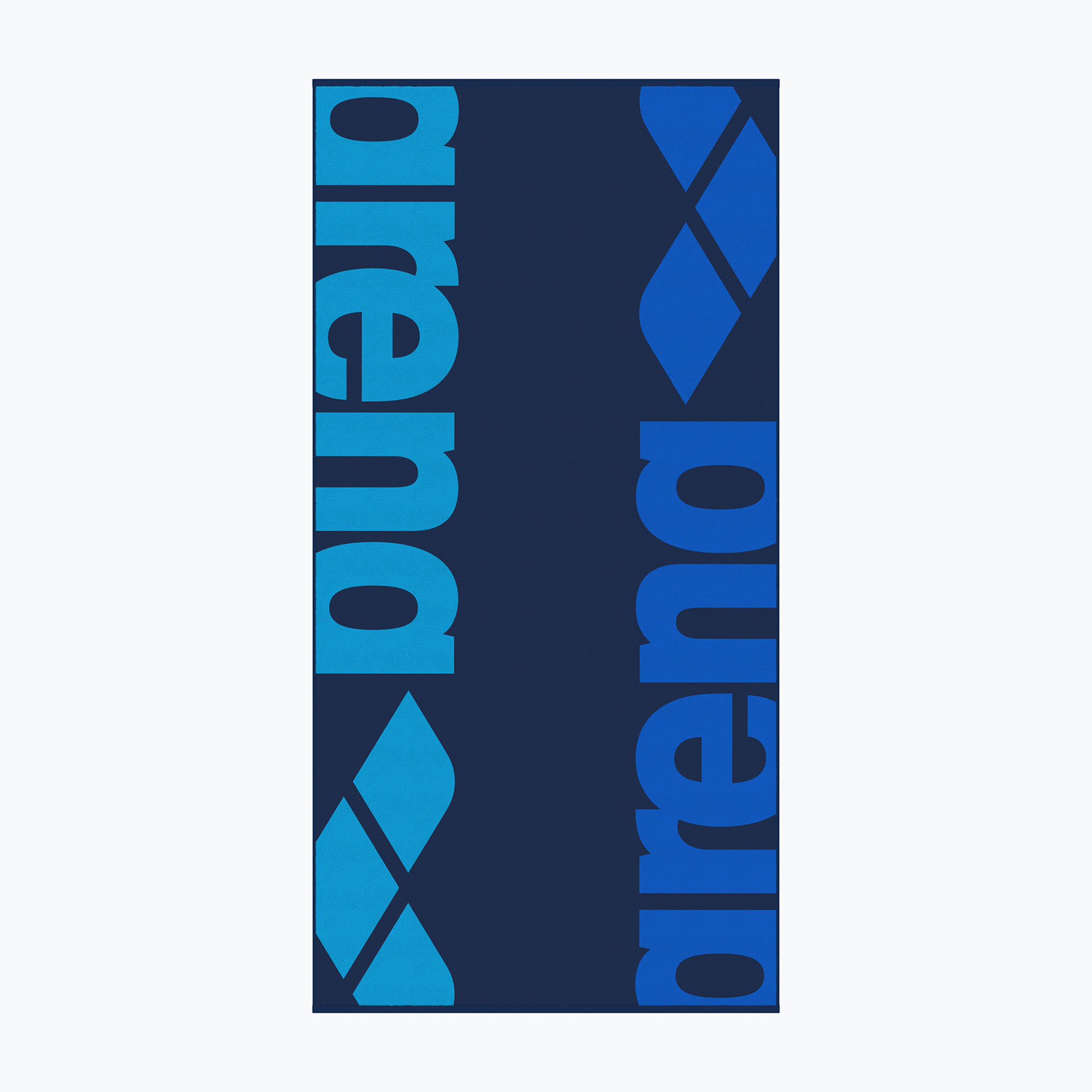 Ręcznik arena Logotype Velour navy multi 