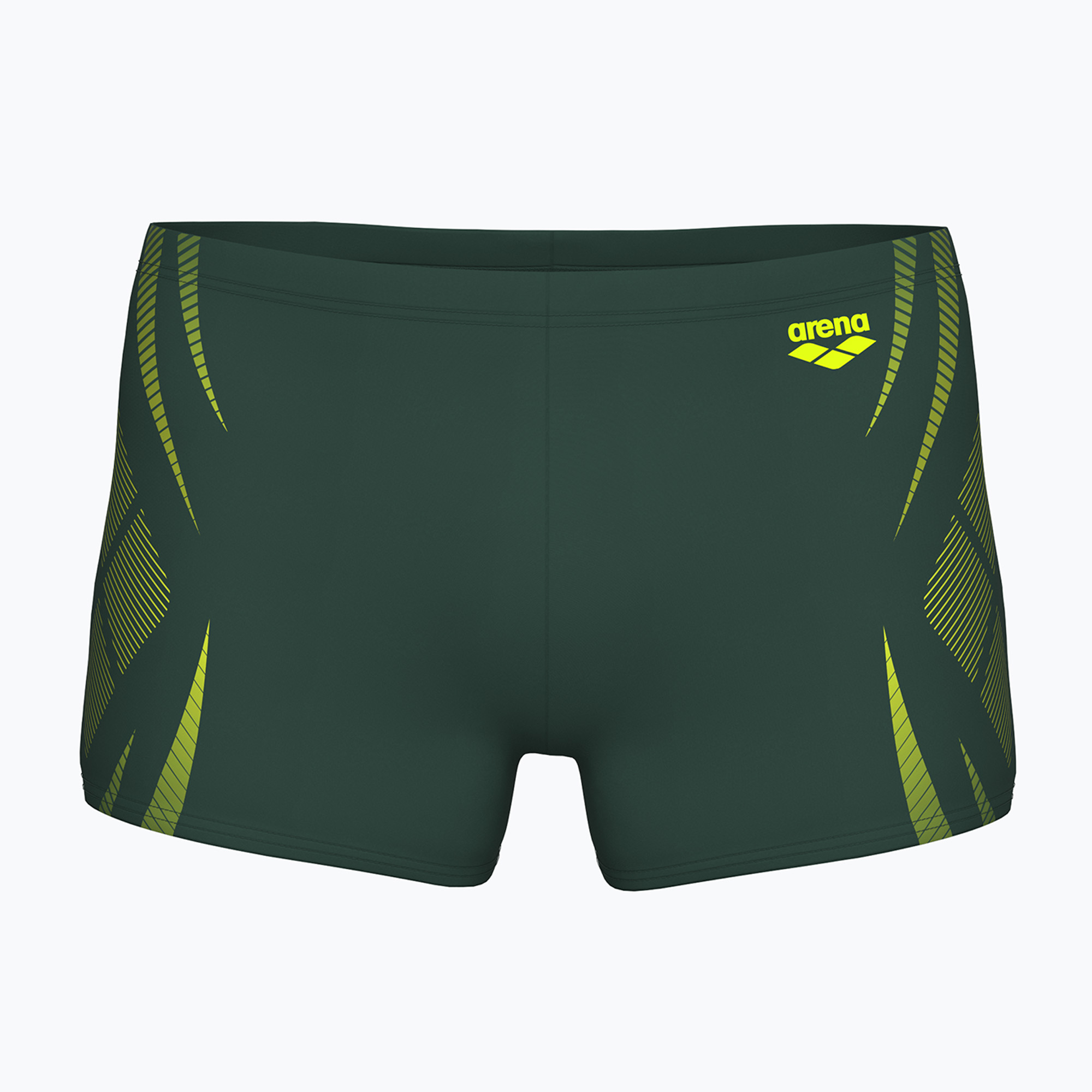 Мъжки боксерки arena Poseidonia Swim Short тъмнозелен/артично лайм