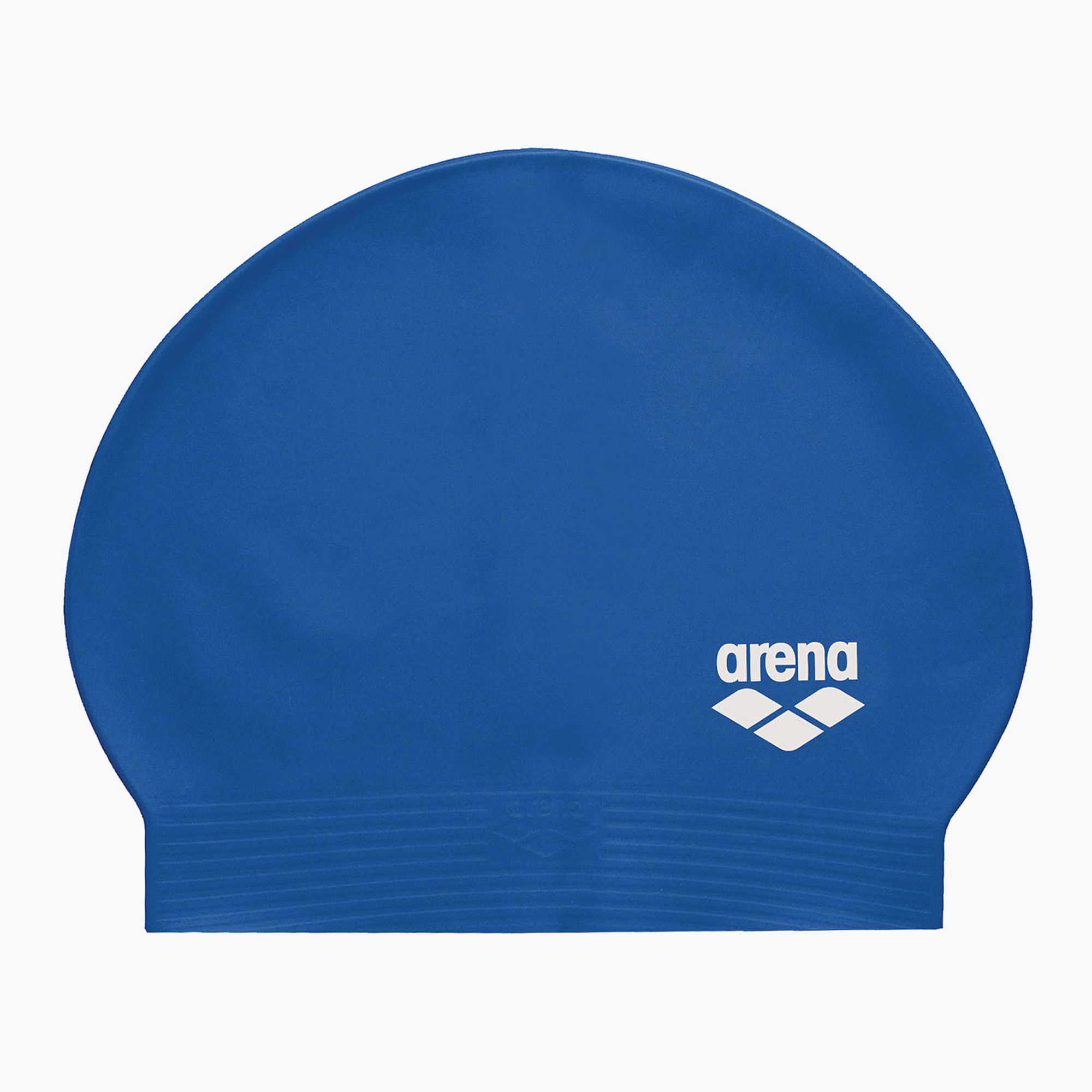 Шапка за плуване Arena Soft Latex II кралско/бяло
