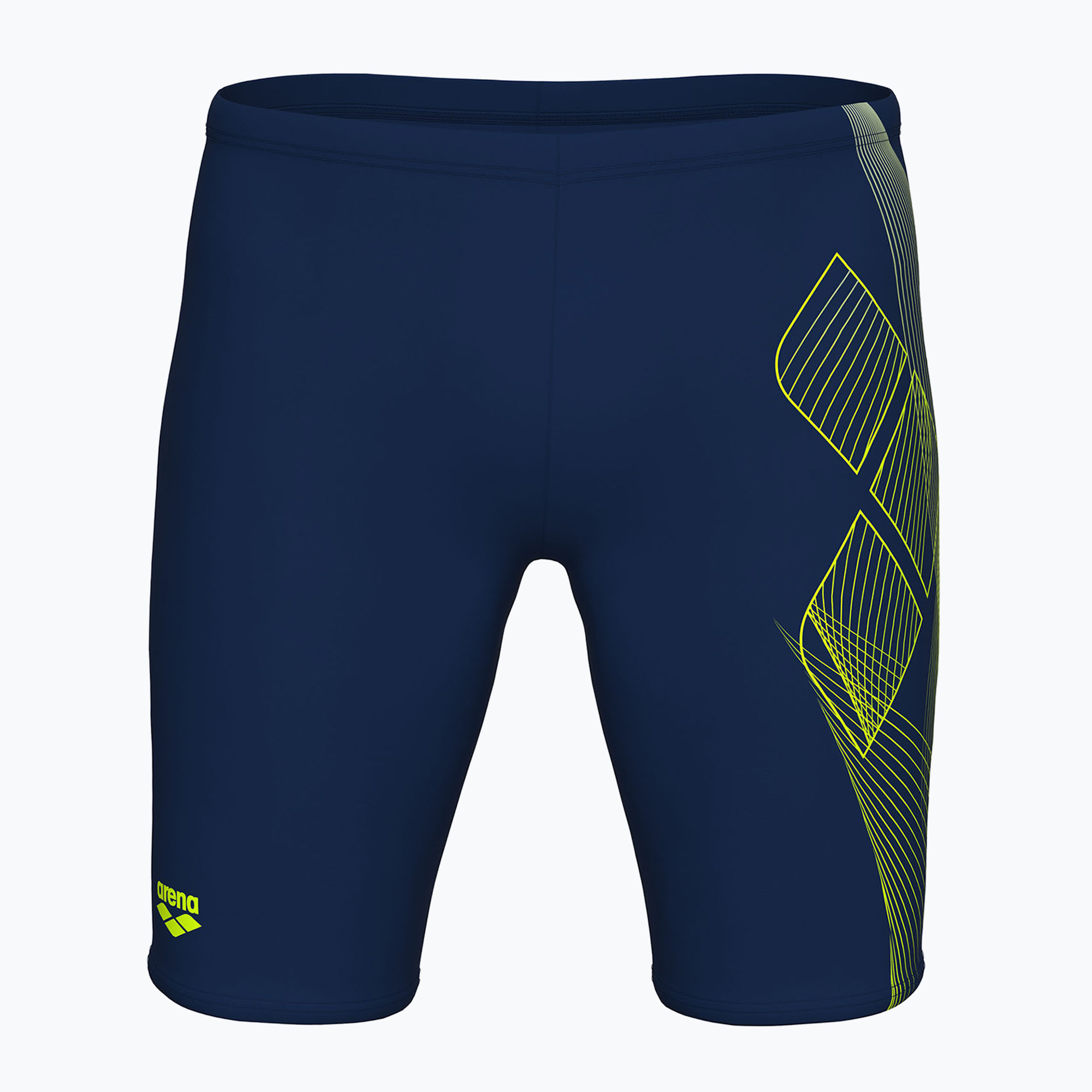 Мъжки шорти за плуване тип клин arena Sea Water Swim Jammer navy/artic lime