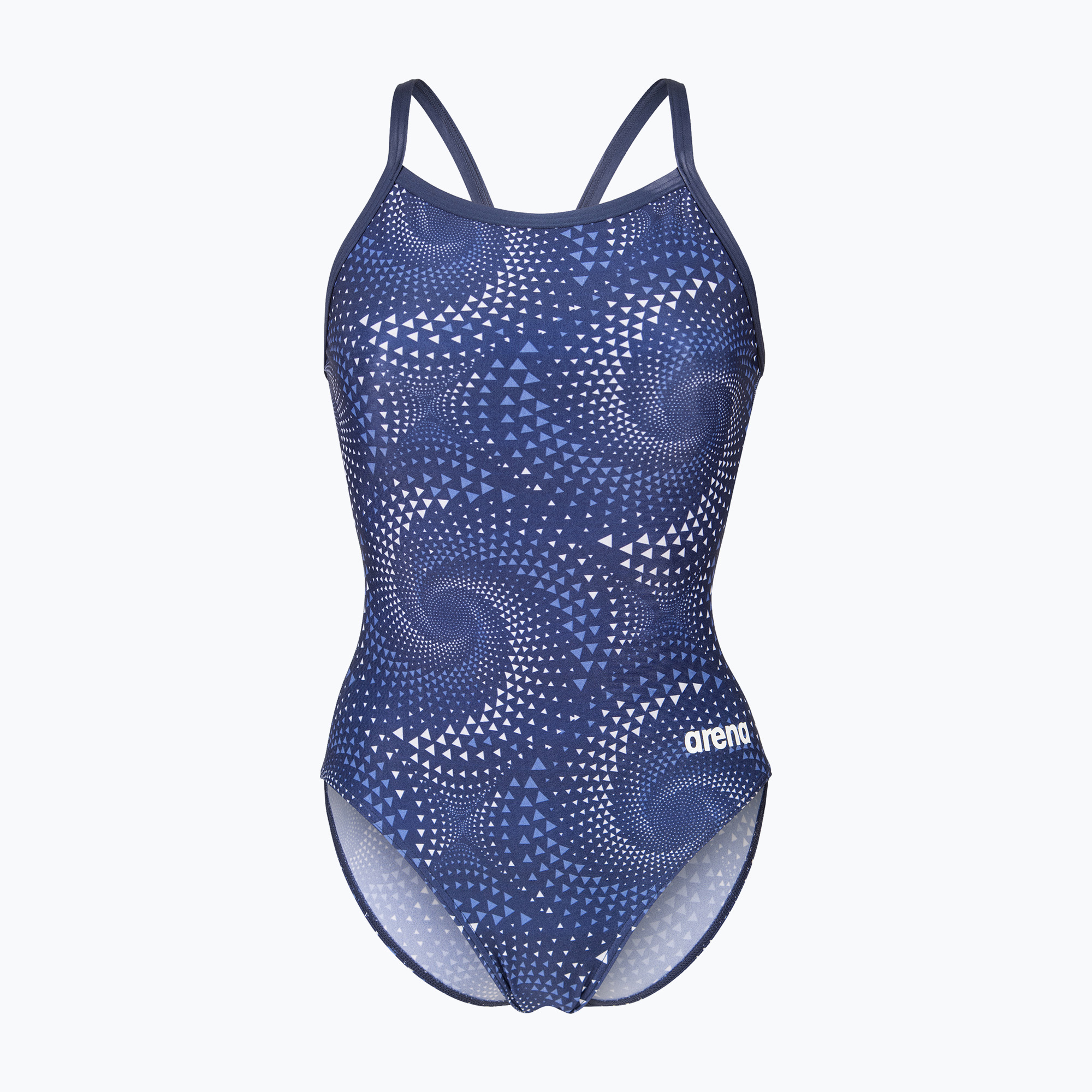 Дамски цял костюм за плуване arena Fireflow Lightdrop Back navy/team navy