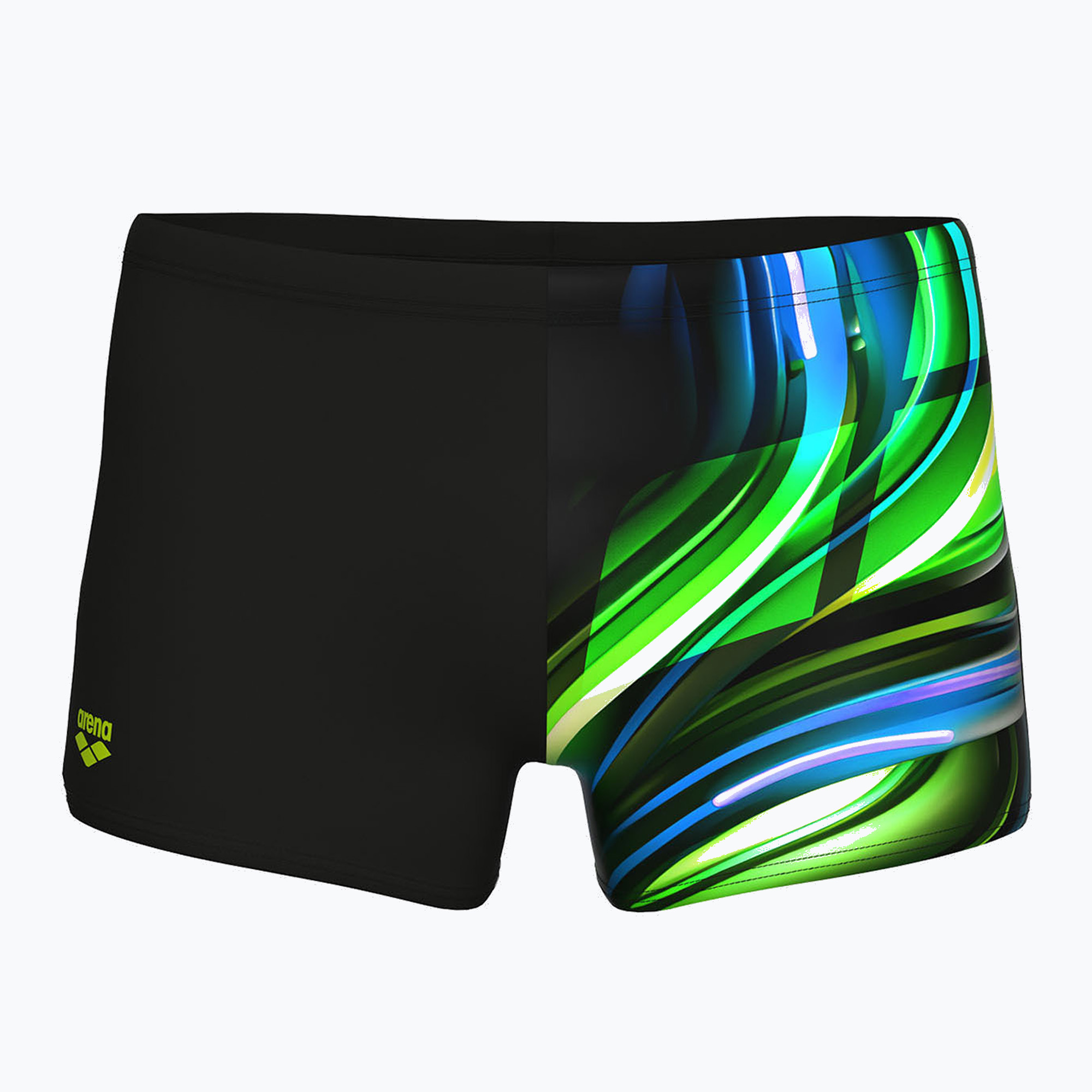 Мъжки боксерки за плуване arena Bloom Swim Short multi black/black