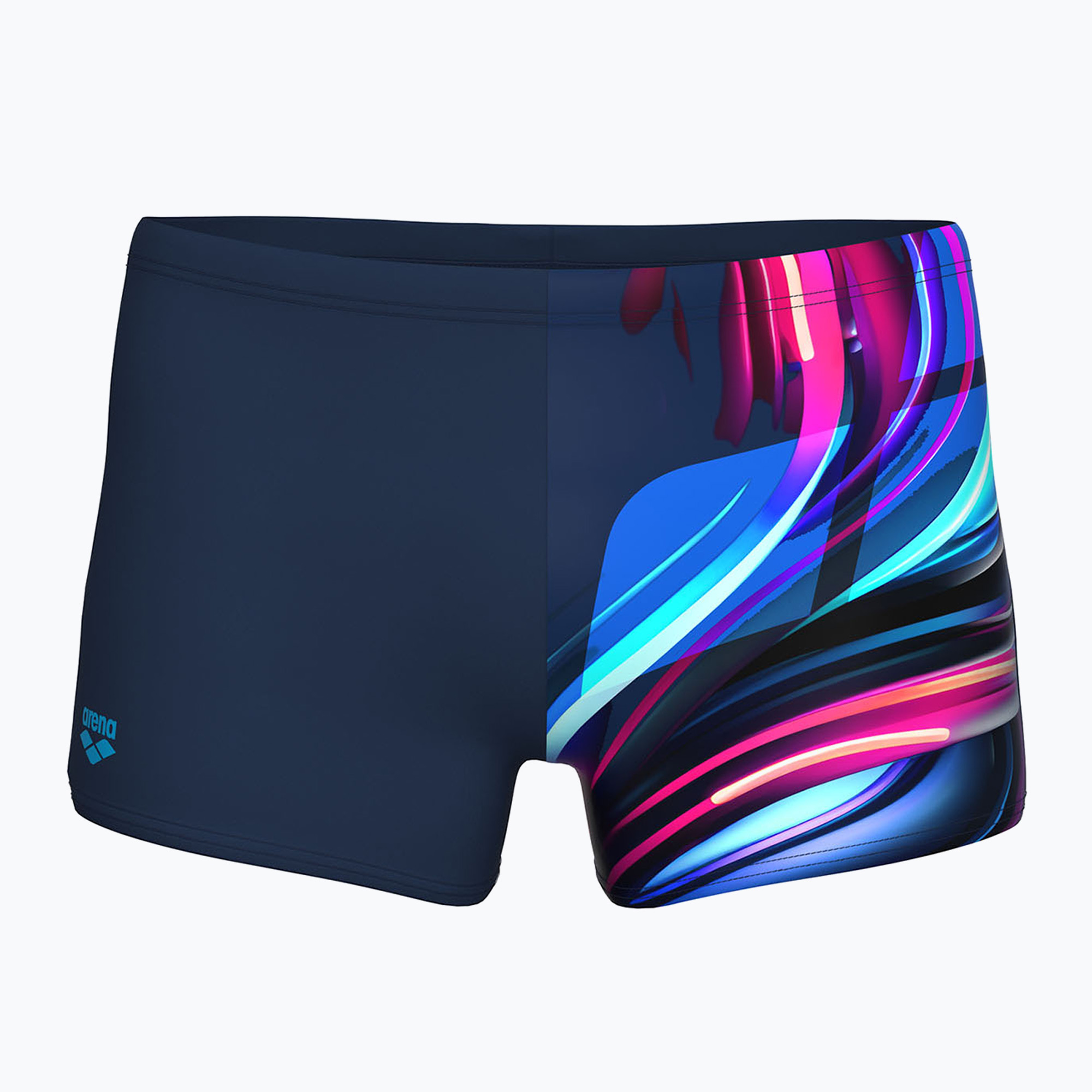 Мъжки боксерки за плуване arena Bloom Swim Short multi navy/navy