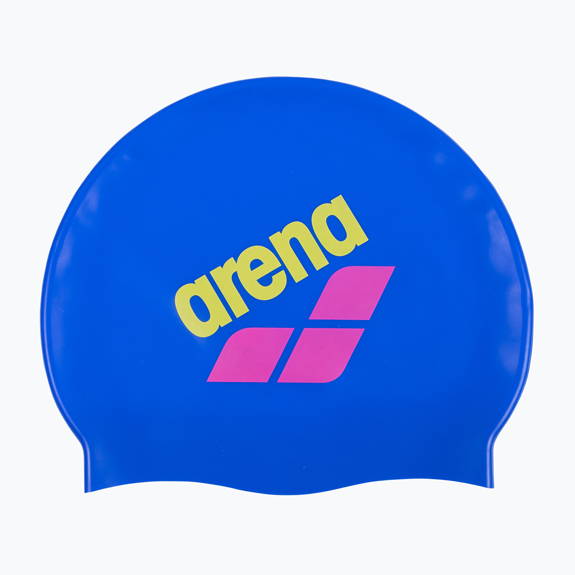 Plavecká čiapka arena Big Logo neon blue/shocking pink/yellow star