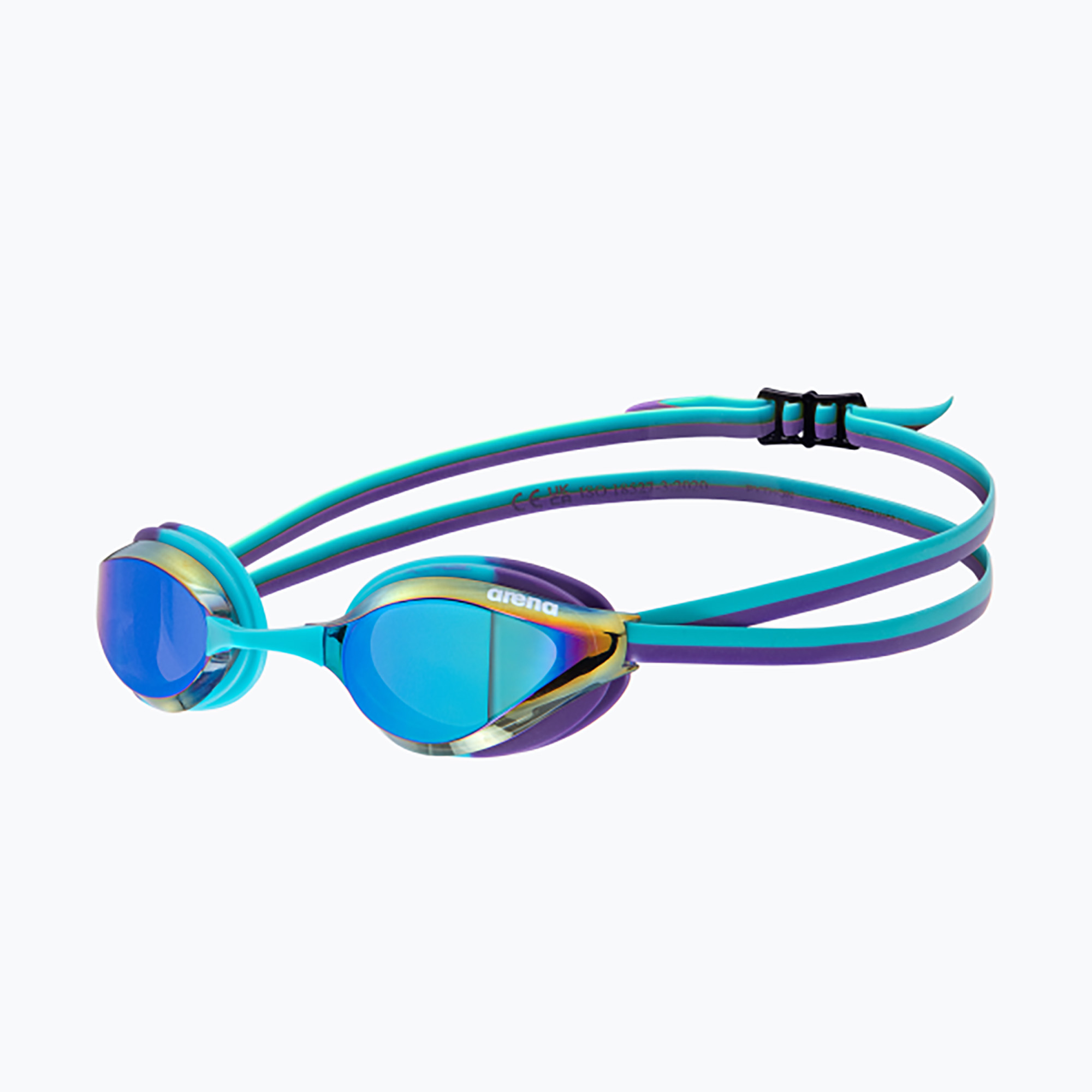 Okulary do pływania dziecięce arena Python Mirror Jr emerald/peacock/plum 