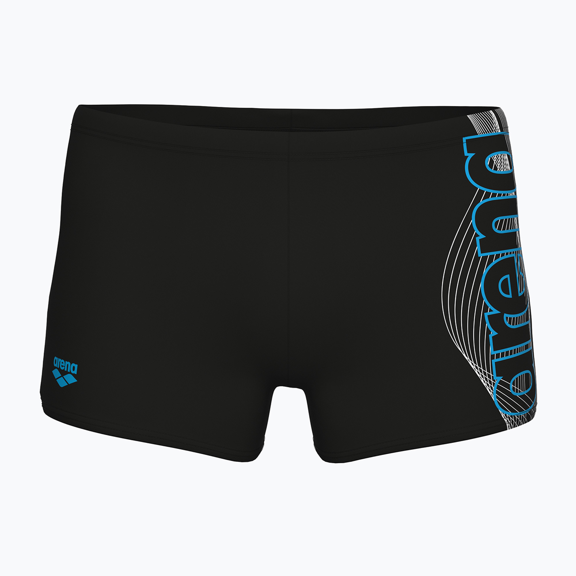 Мъжки боксерки за плуване arena Basic Swim Short black/turquoise