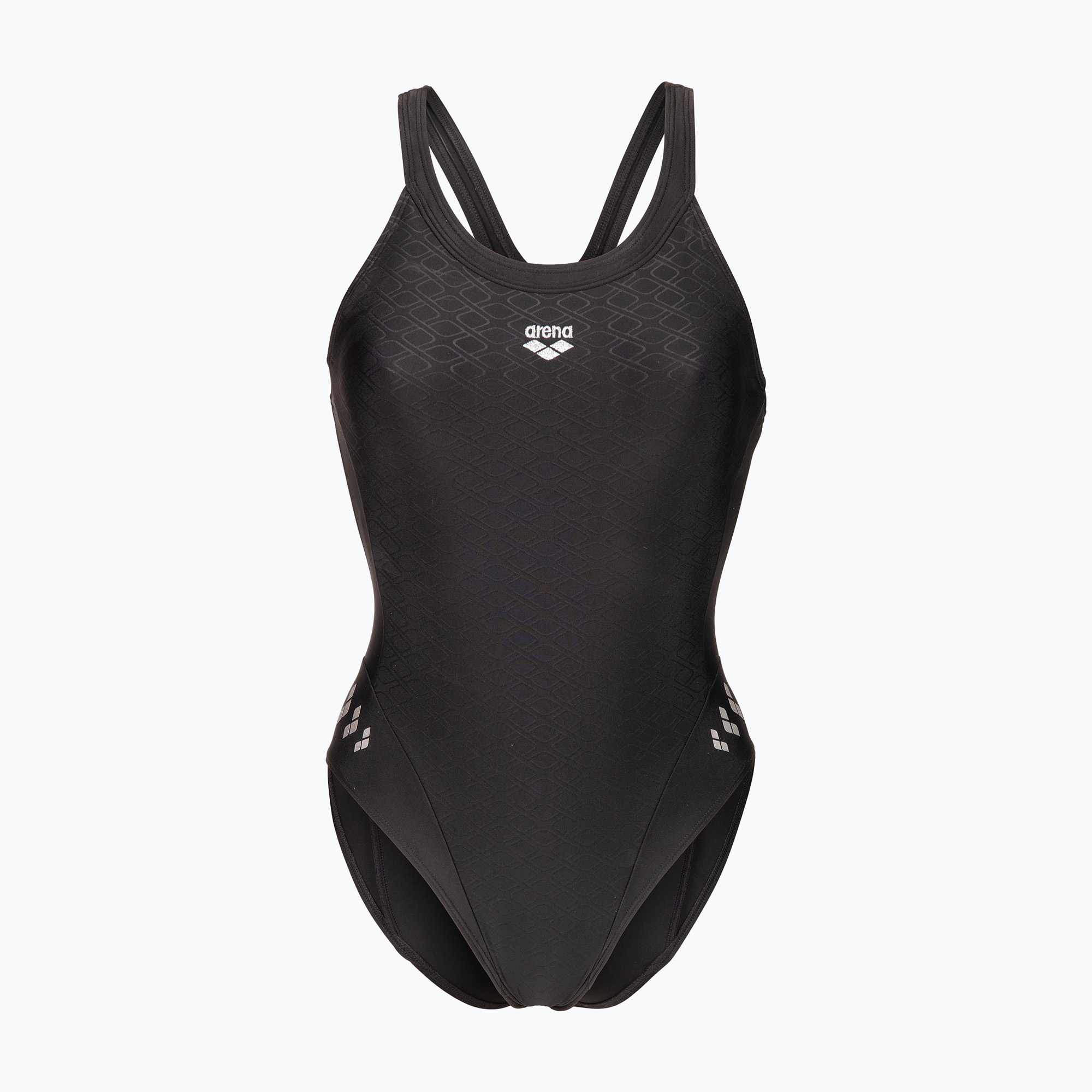 Дамски цял костюм за плуване arena Monoglow One Piece black multi/black