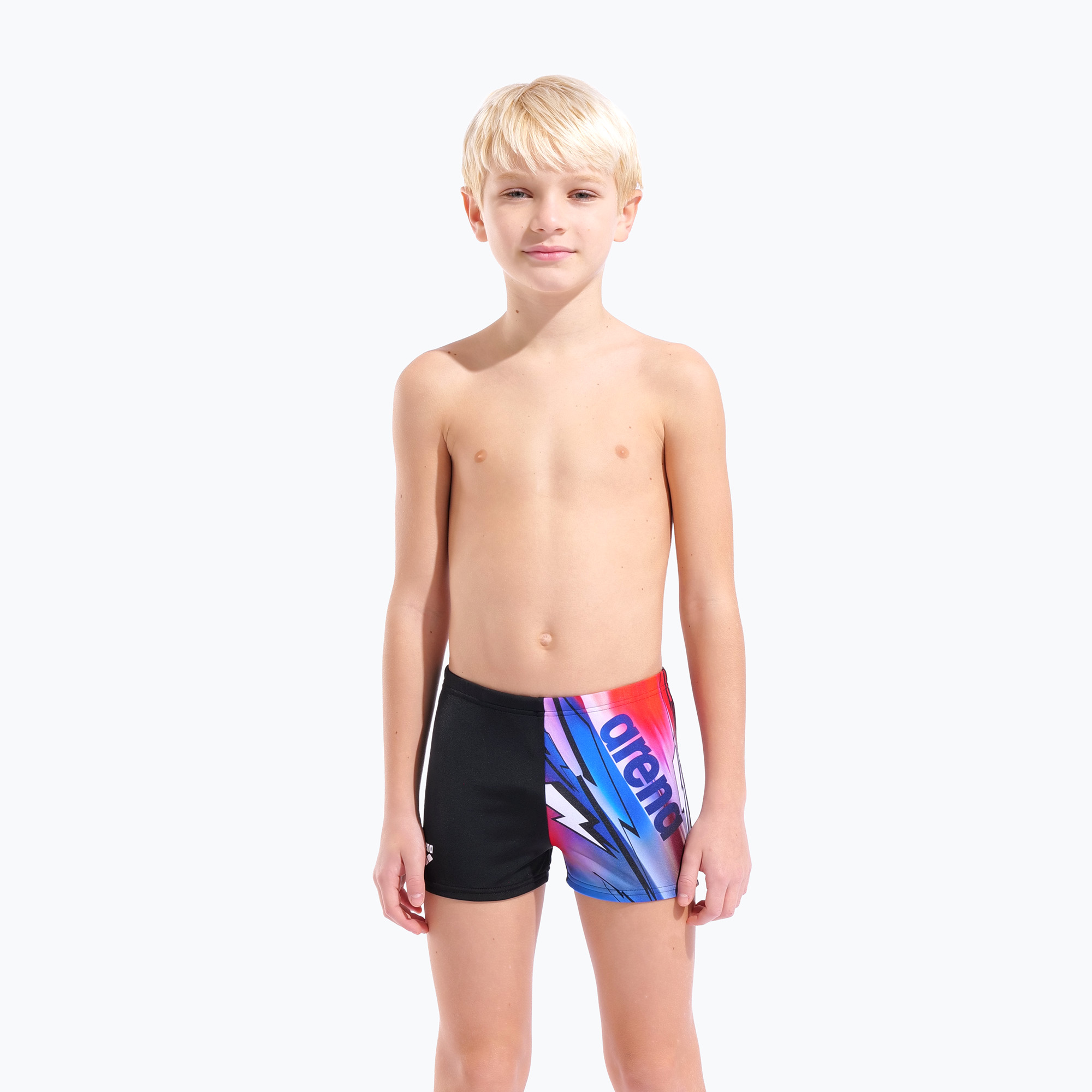 Момчешки бански боксерки arena Loud Swim Short black/multi