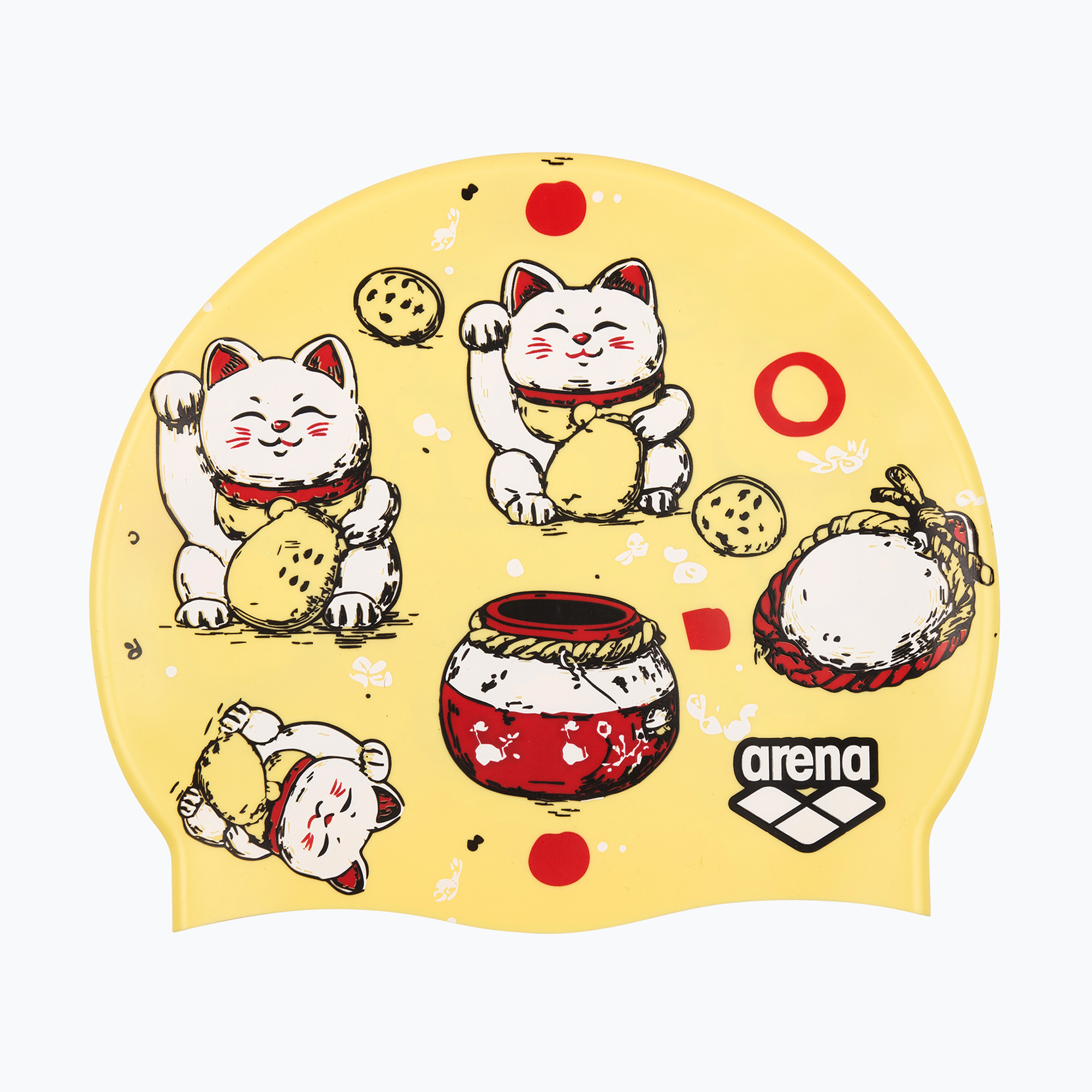 Плувна шапка  arena Print arena neko
