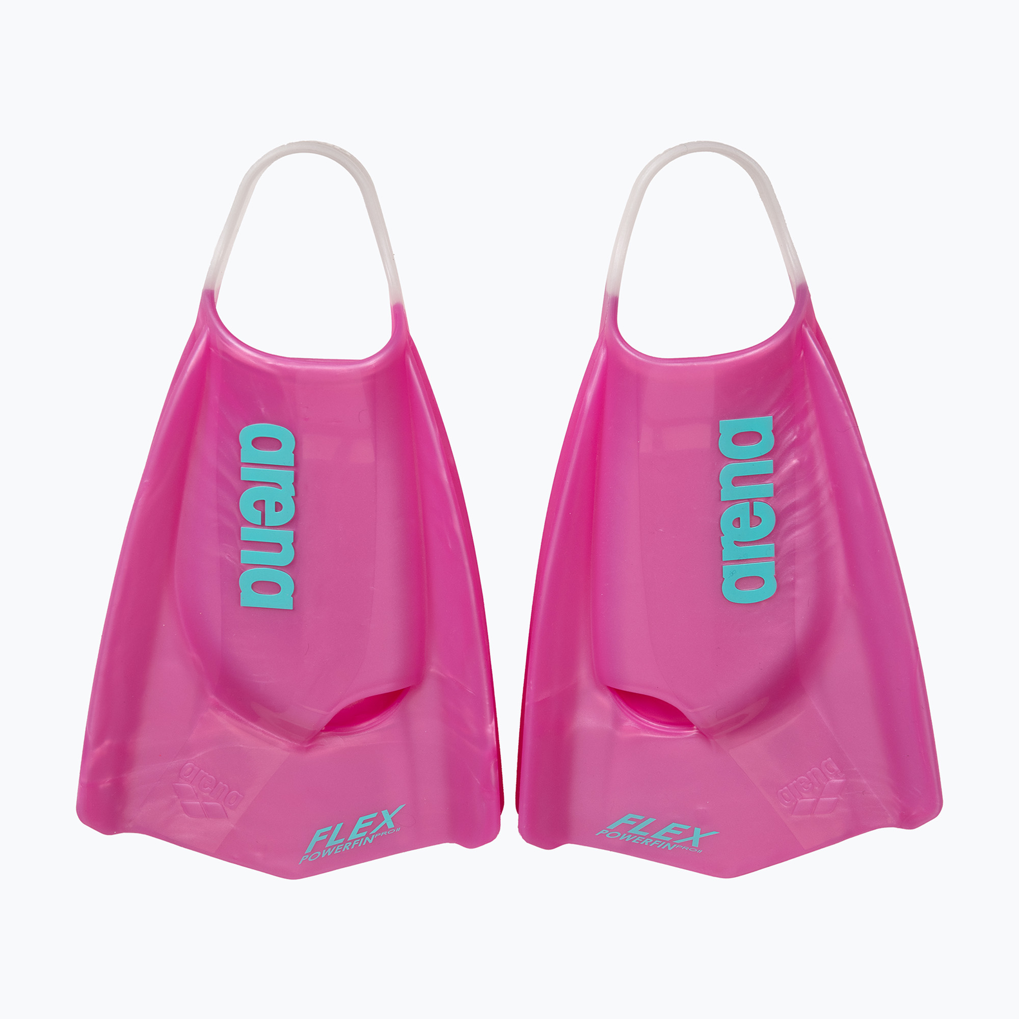 Плавници за плуване Arena Powerfin Pro II Flex shimmered pink
