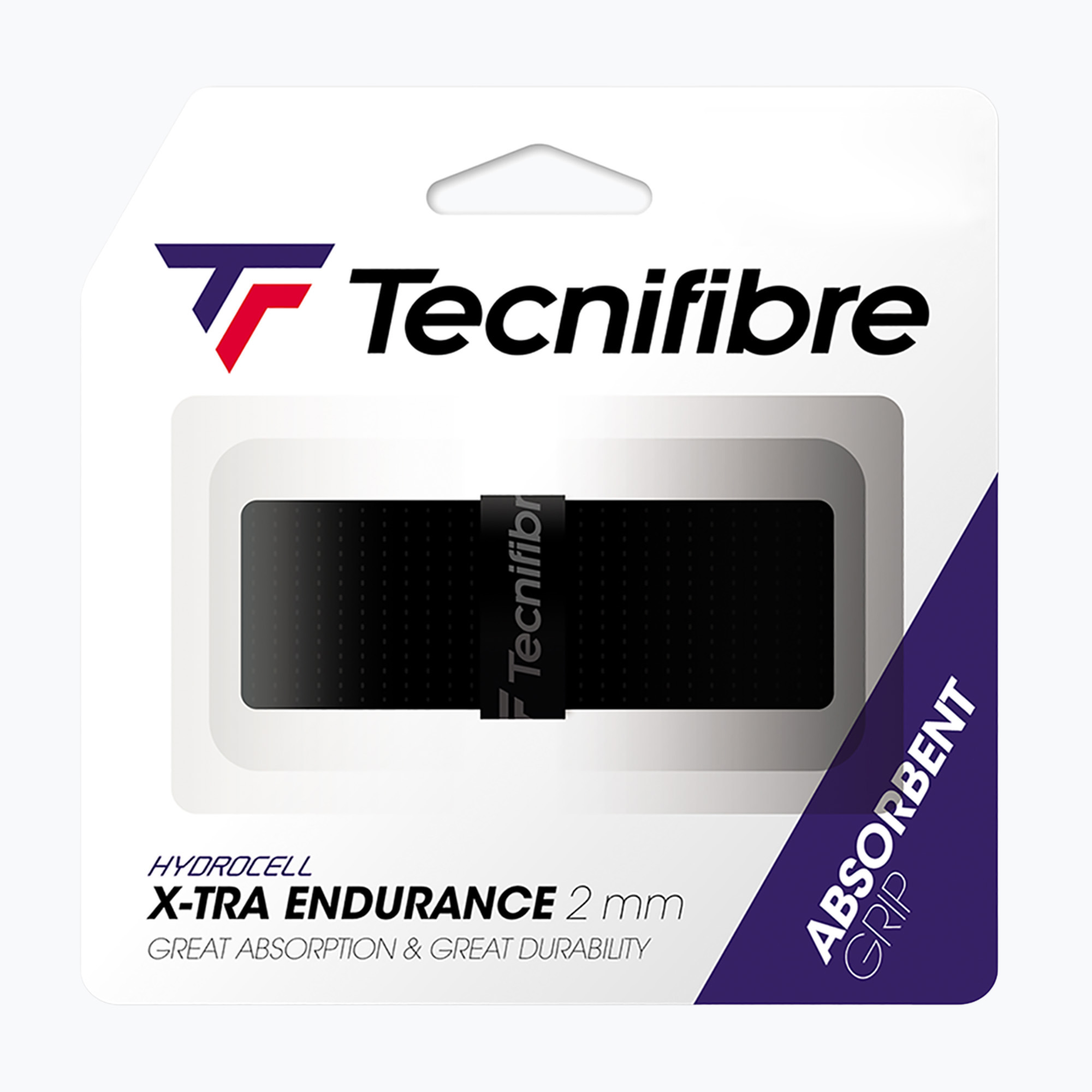 Тенисна лента за ракета Tecnifibre X-Tra Endurance black