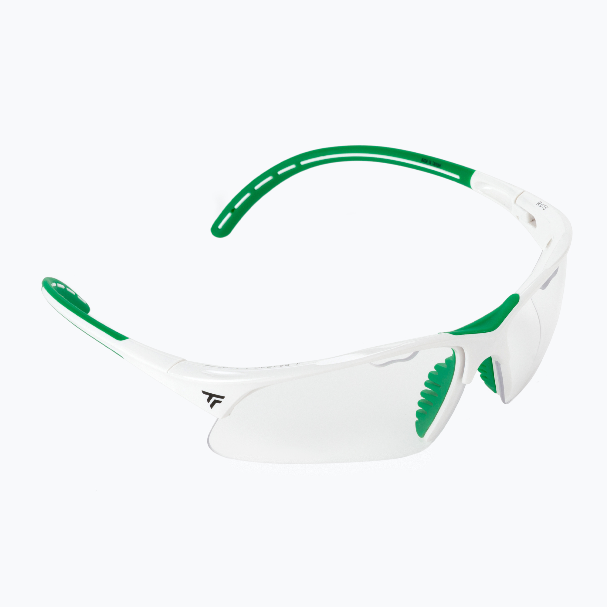 Okulary do squasha Tecnifibre Lunettes Aquash white/green 