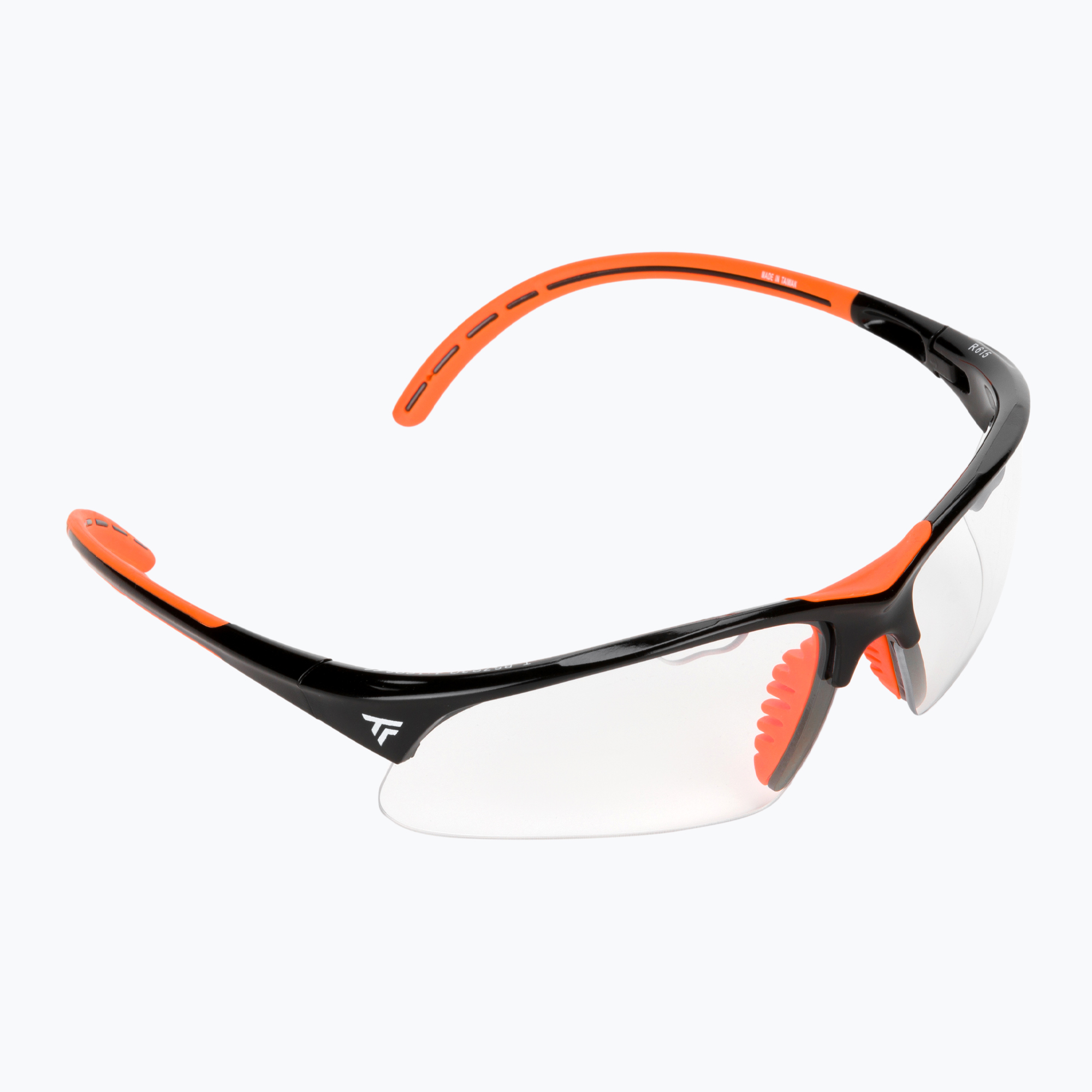 Okulary do squasha Tecnifibre Lunettes Aquash black/orange 